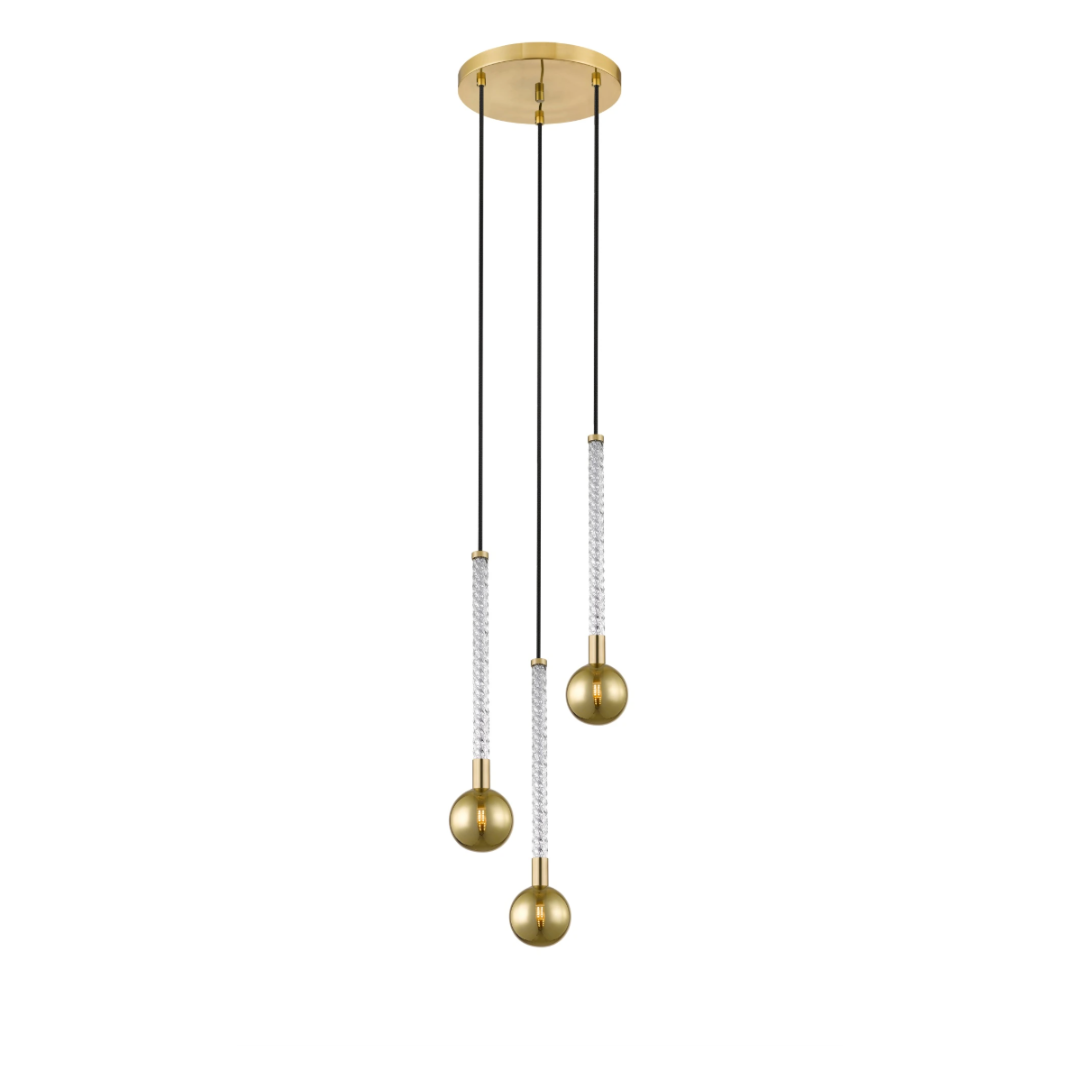 Lustra Suspendata Luxury Gold Mida