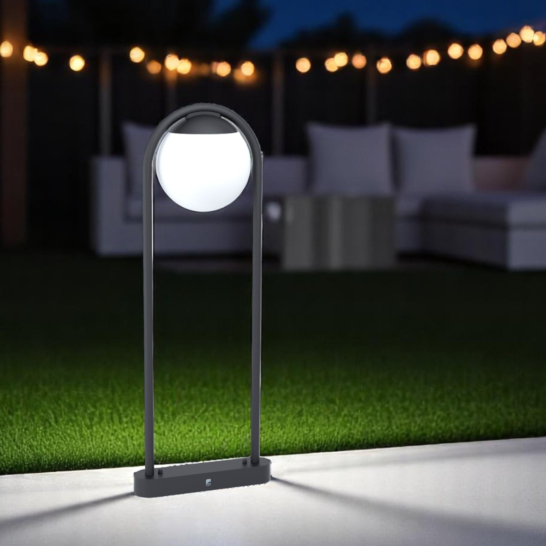 Stalp Ornamental de Gradina LED 28W PRATA VECCHIA 85CM 98733