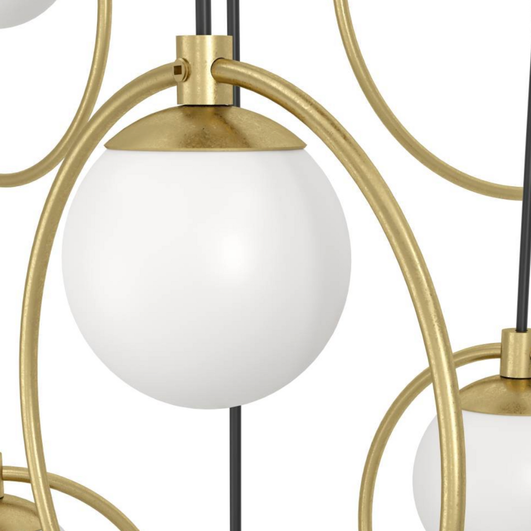 Lustra LED Dining Suspendata Abajur PORTOCOLOM Luxury 10Elemente