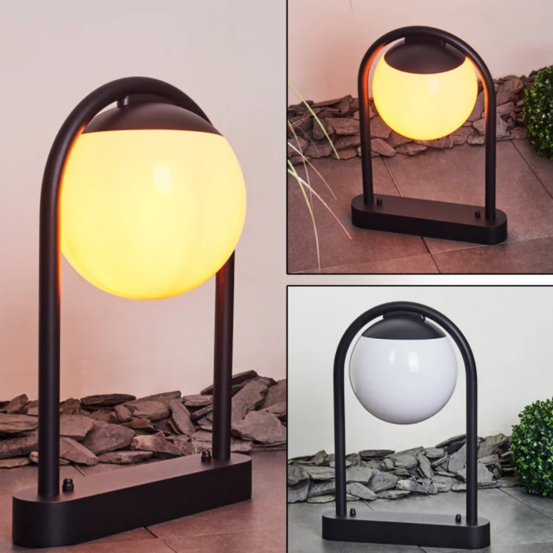 Stalp Ornamental de Gradina LED 28W PRATA VECCHIA 45CM 98732