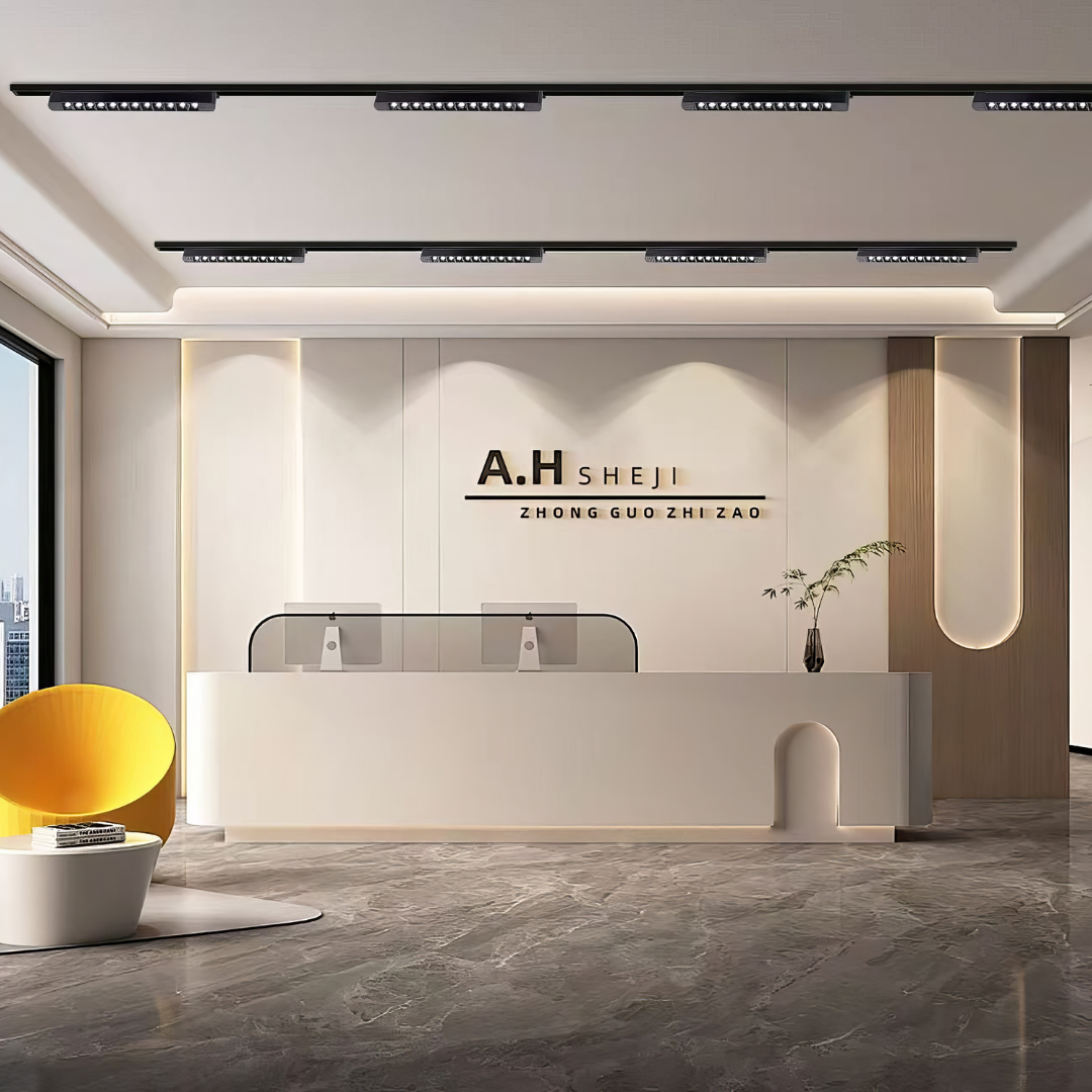 Spot LED Sina Magazin Liniar 22W 58cm Negru