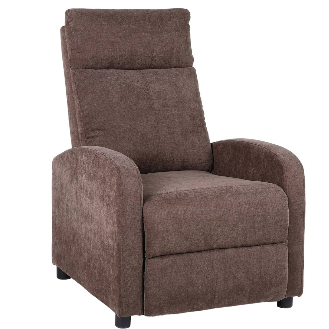 Fotoliu Recliner Stofa Maro