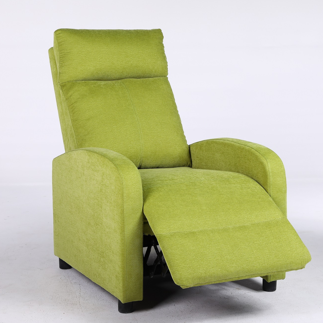 Fotoliu Recliner Stofa Verde