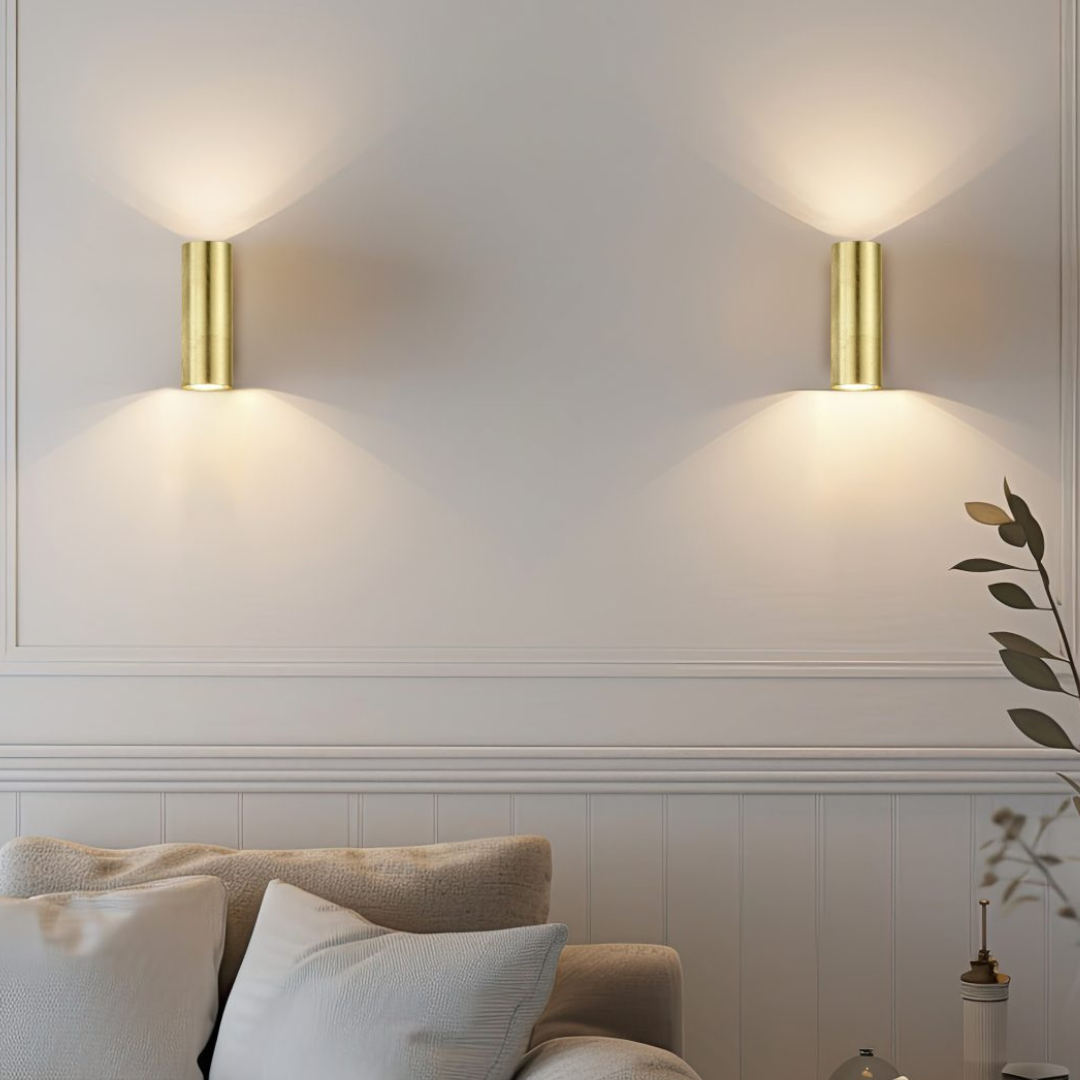 Aplica Perete Cilindrica CLEO 2xGU10 Gold