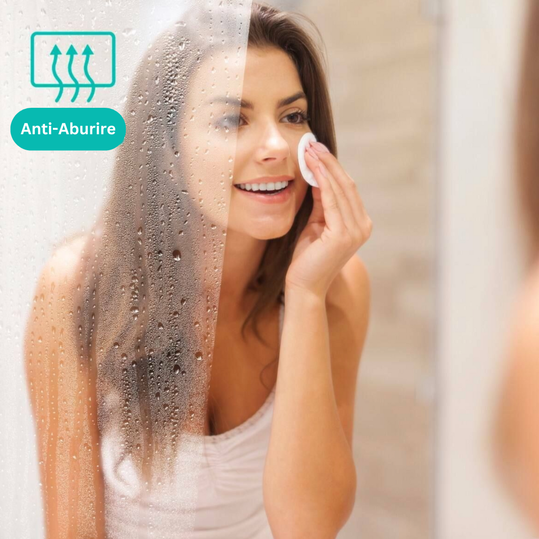 Oglinda LED Rotunda 60cm,  Dezaburire si Touch E47S