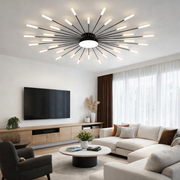 Lustra LED American Black Sun Echivalent 500W Telecomanda