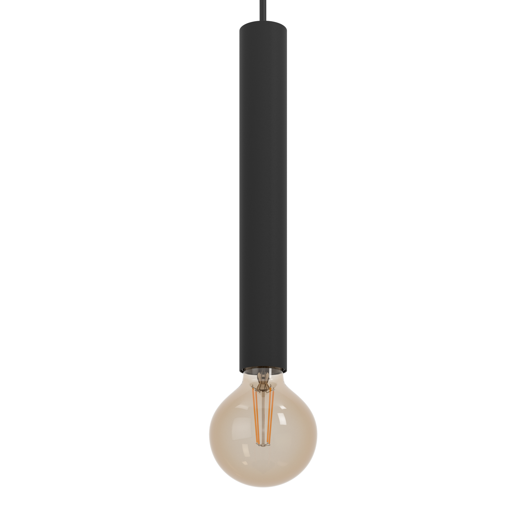 Lustra Suspendată CORTENOVA Black 110CM NEAGRA / SUSPENDATE / 110CM Chandeliers