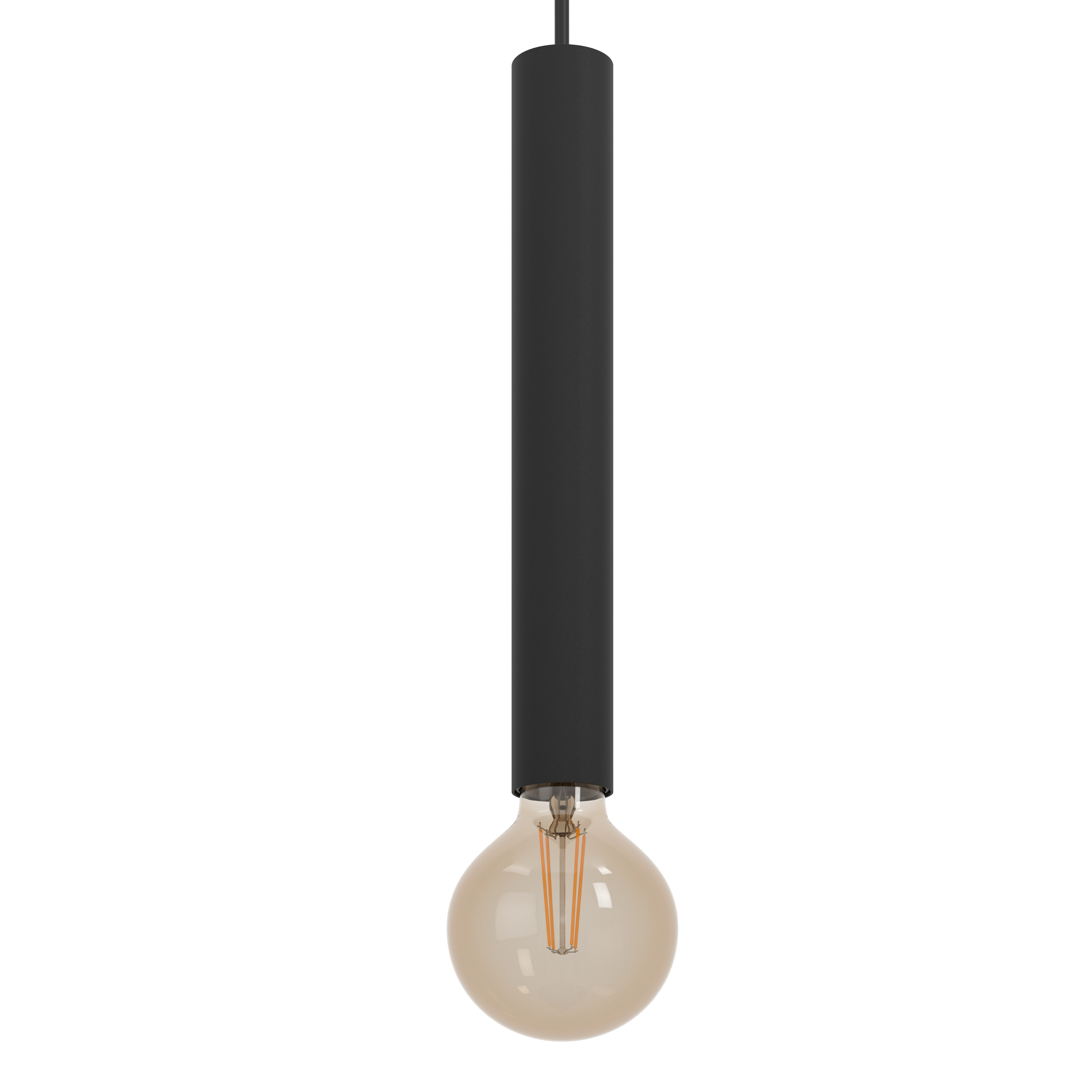 Lustra Suspendată CORTENOVA Black 110CM NEAGRA / SUSPENDATE / 110CM Chandeliers
