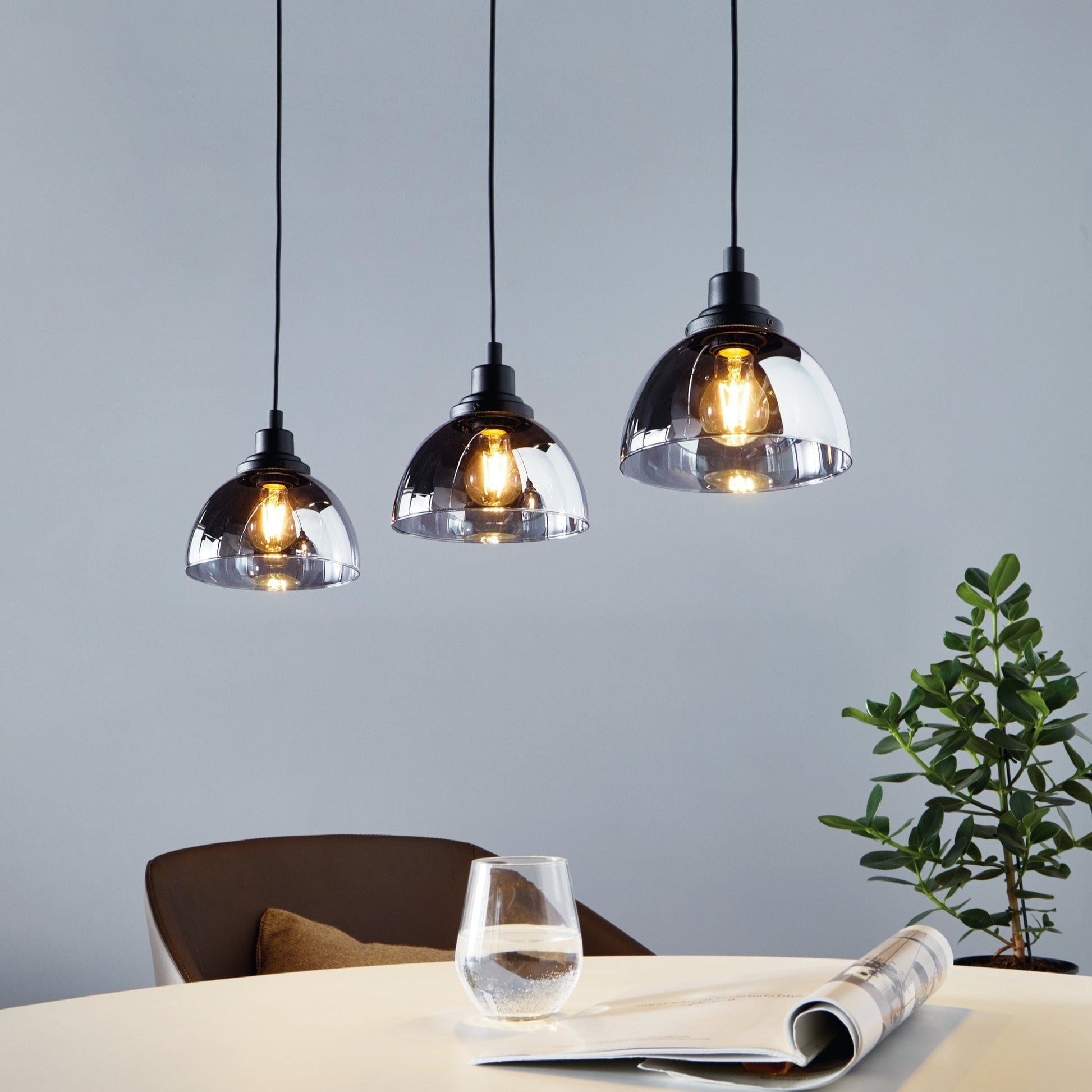 Lustra Suspendata BELESER Black 110CM