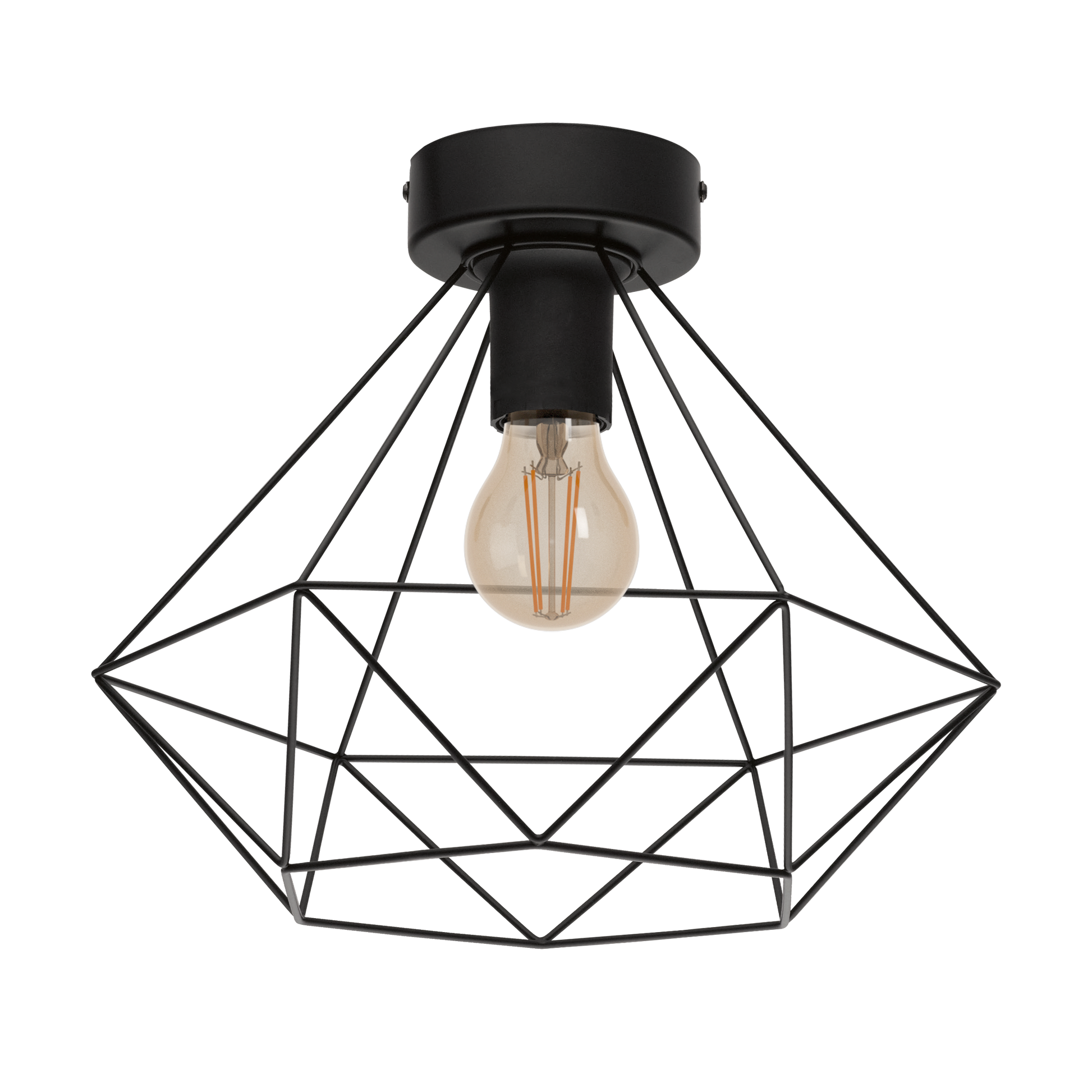 Lustra TARBES Black Ø32.5CM Eglo