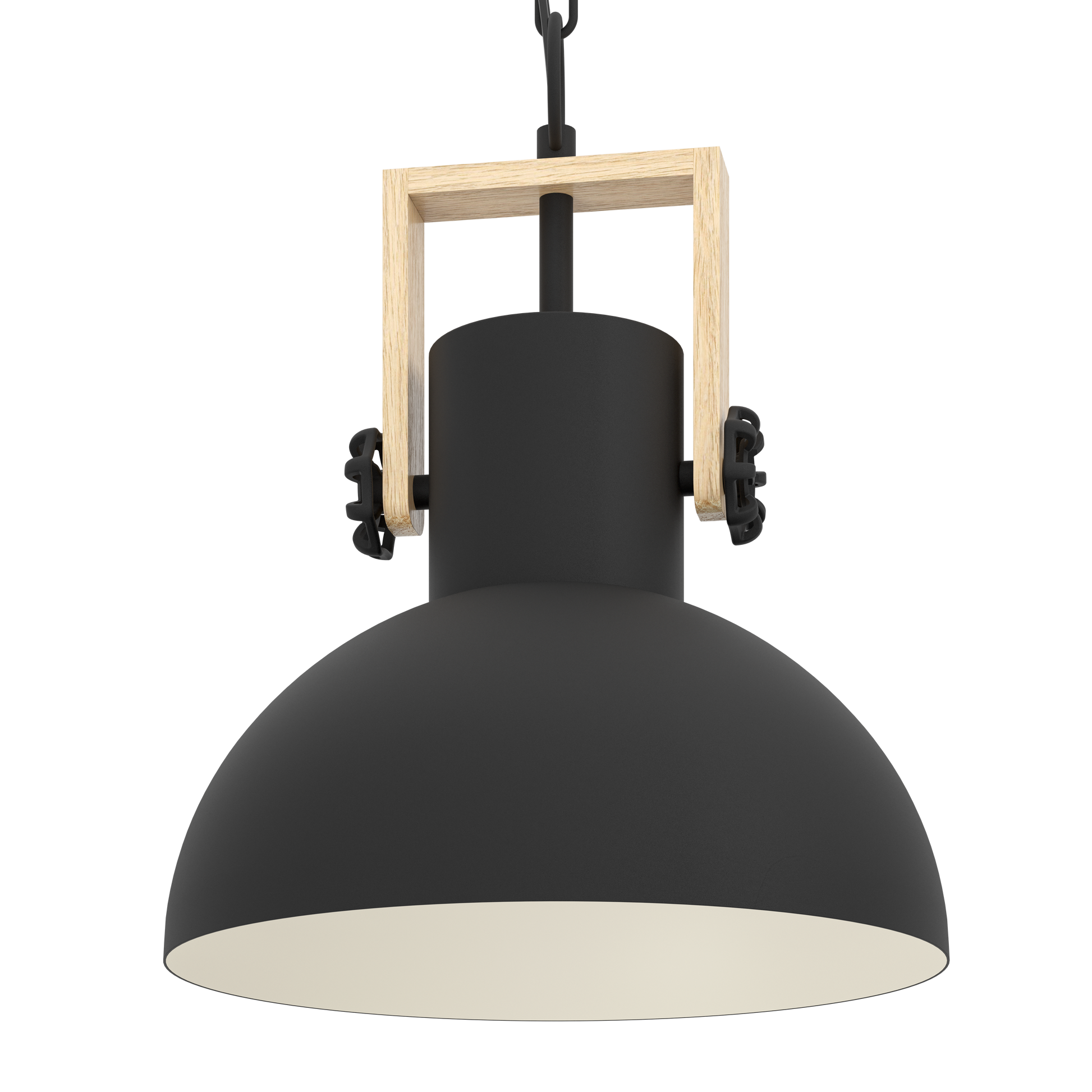 Pendul LUBENHAM Black & Wood 1xE27 Eglo