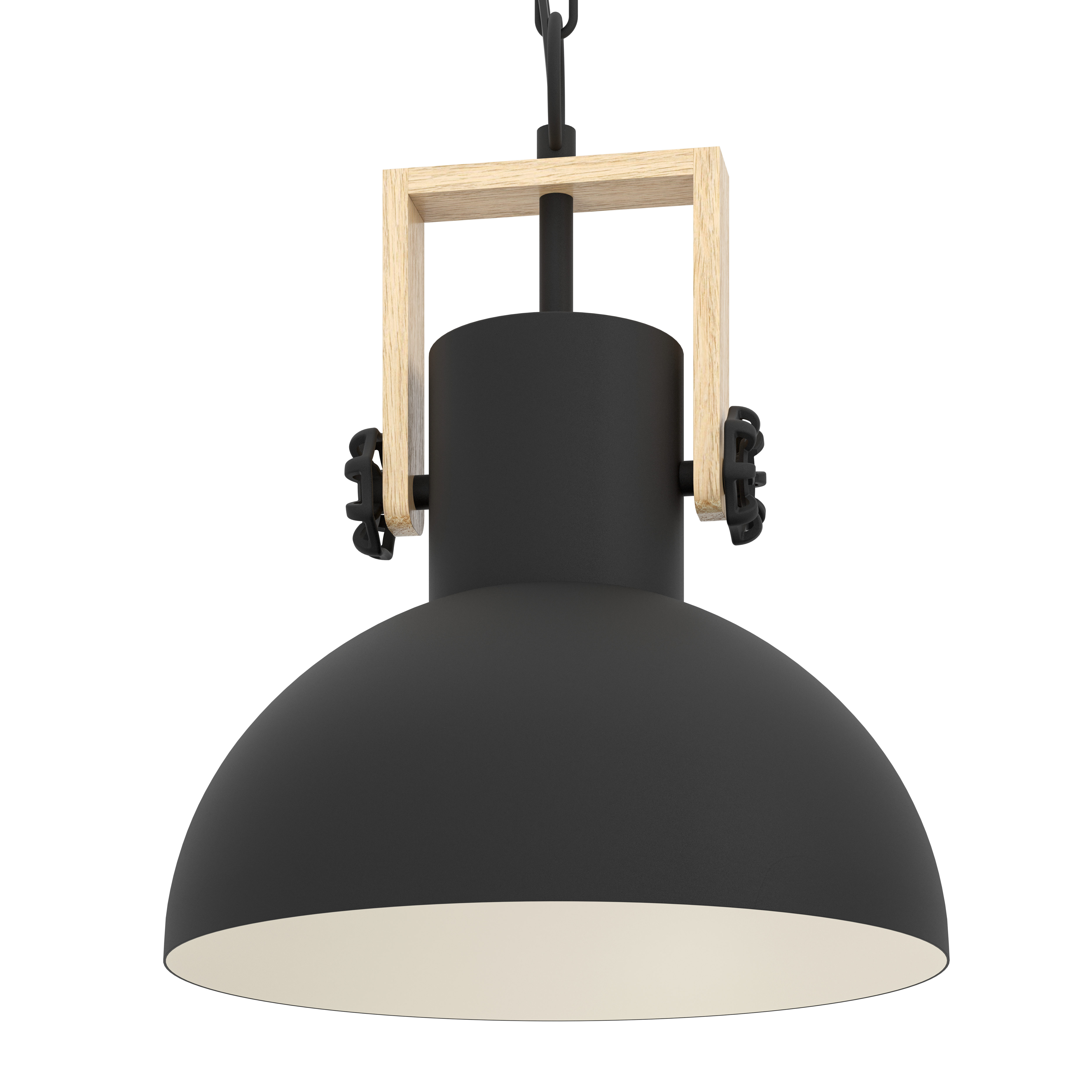Pendul LUBENHAM Black & Wood 1xE27 Eglo