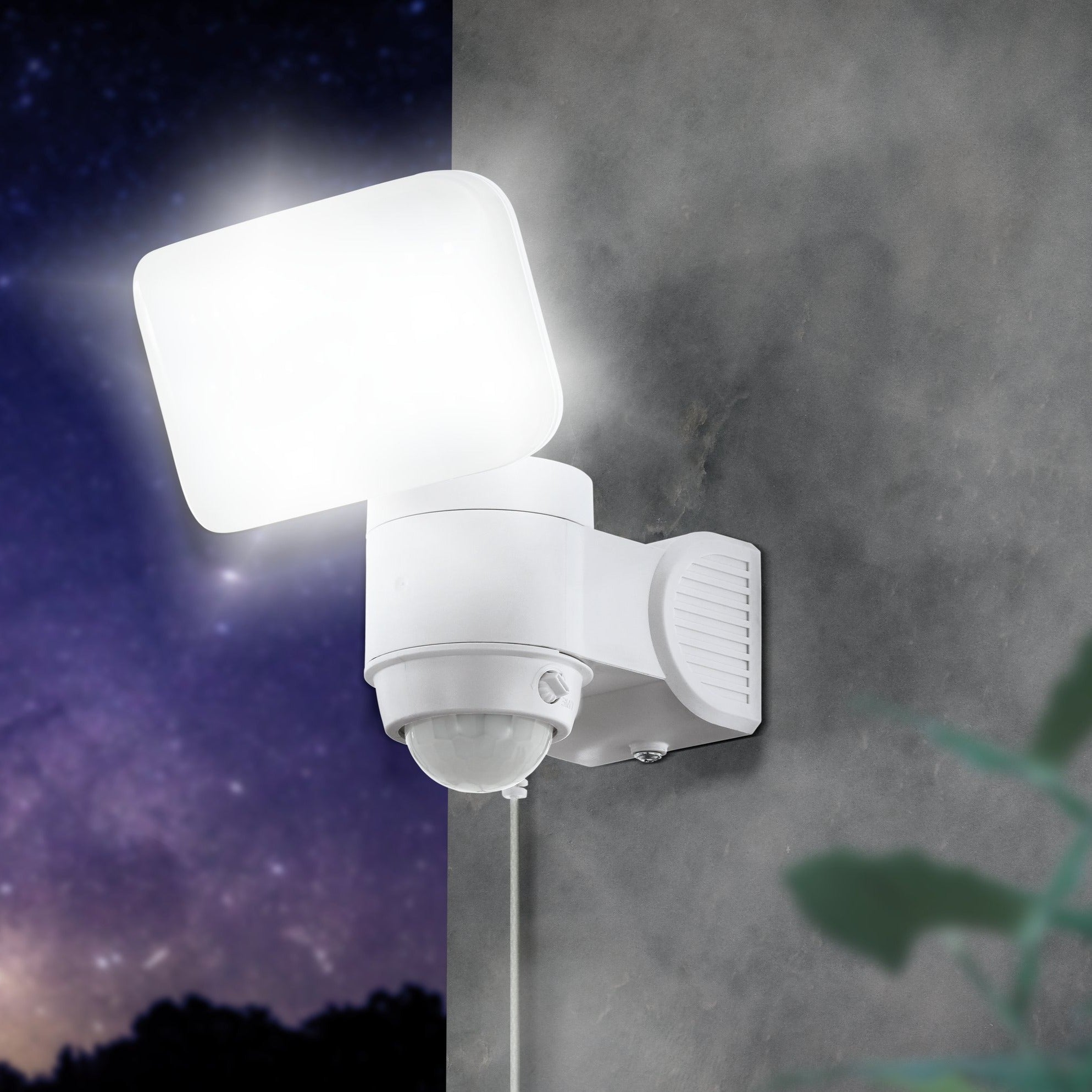 Proiector LED Solara cu Senzor Casabas White Eglo