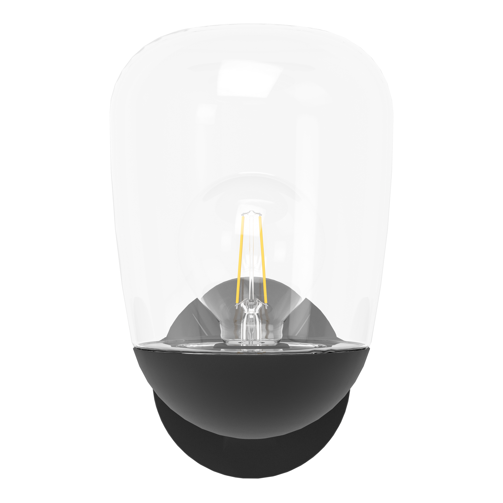 Aplica DONATORI Black Abajur Transparent EGLO 26CM