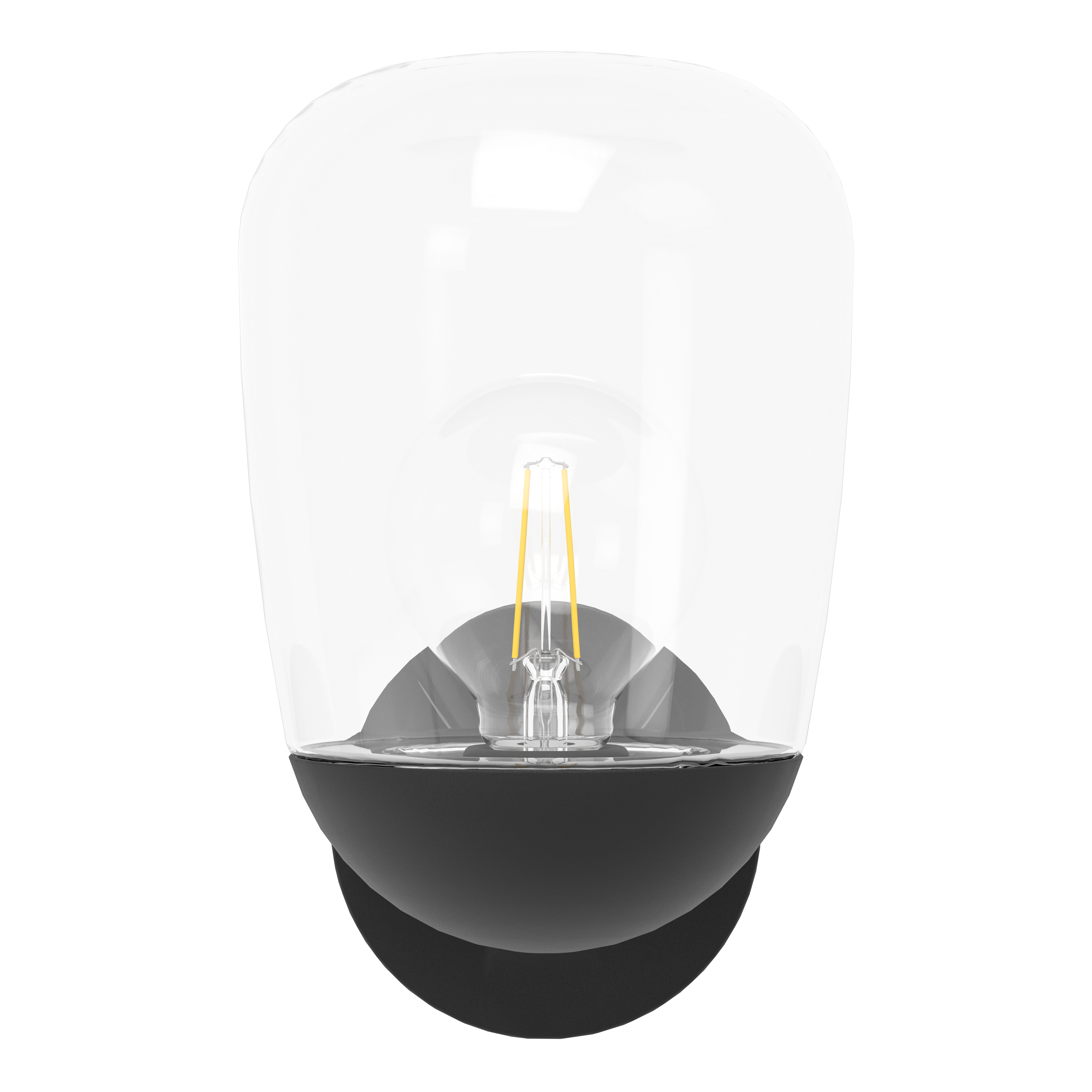 Aplica DONATORI Black Abajur Transparent EGLO 26CM