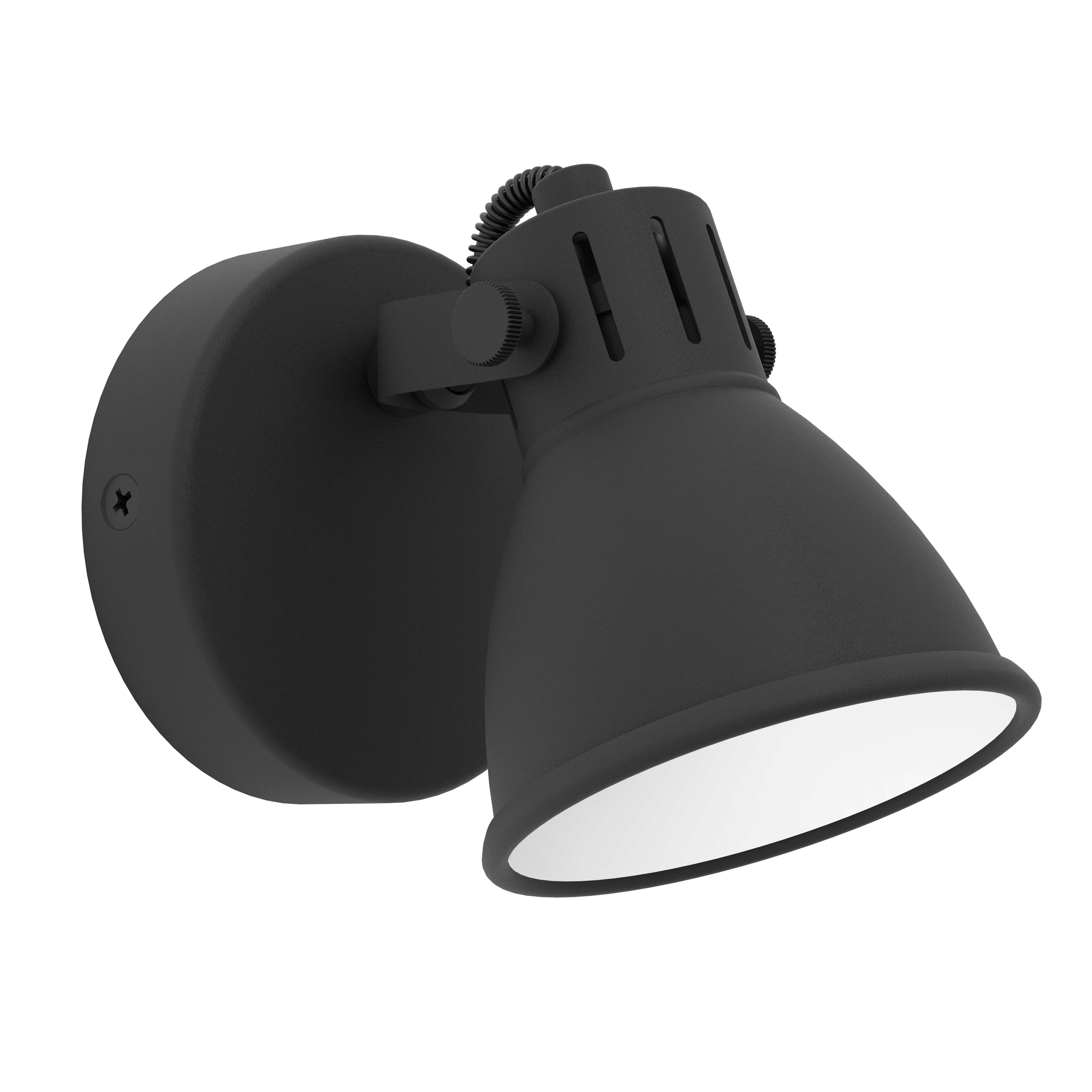 Aplica Seras 2 Black cu Spot Reglabil 1xGU10