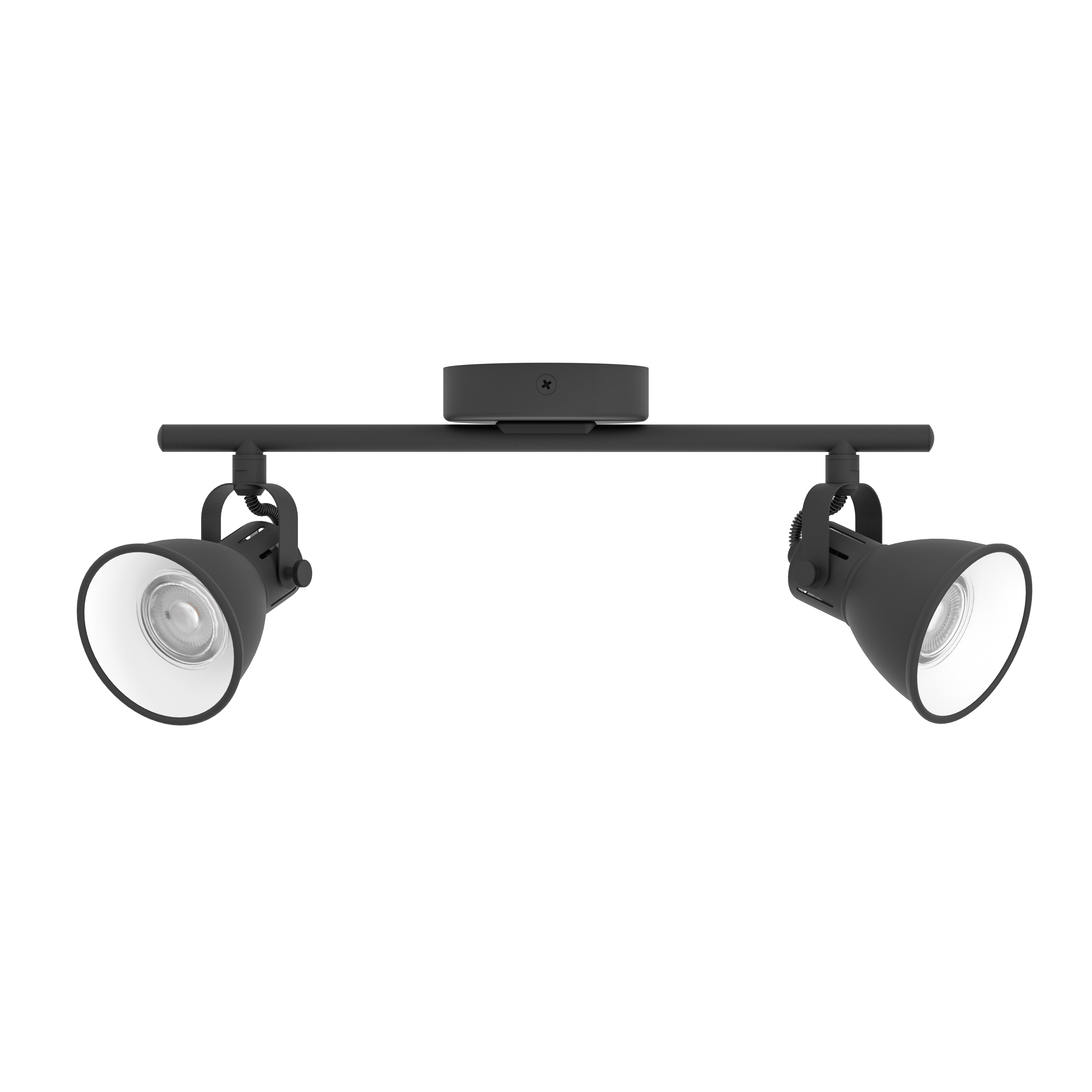 Lustra Seras 2 Black cu 2 Spoturi Reglabile