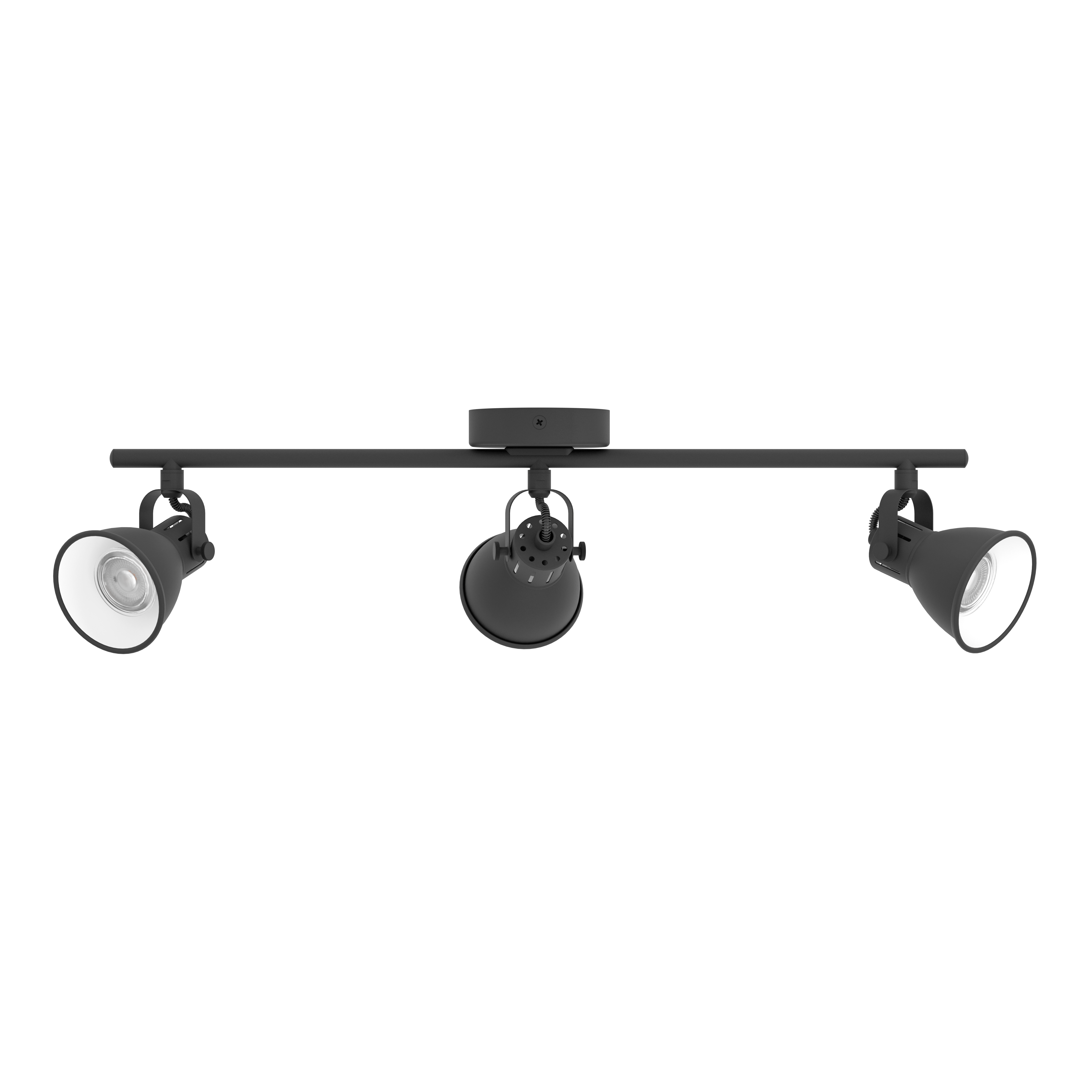 Lustra Seras 2 Black cu 3 Spoturi Reglabile