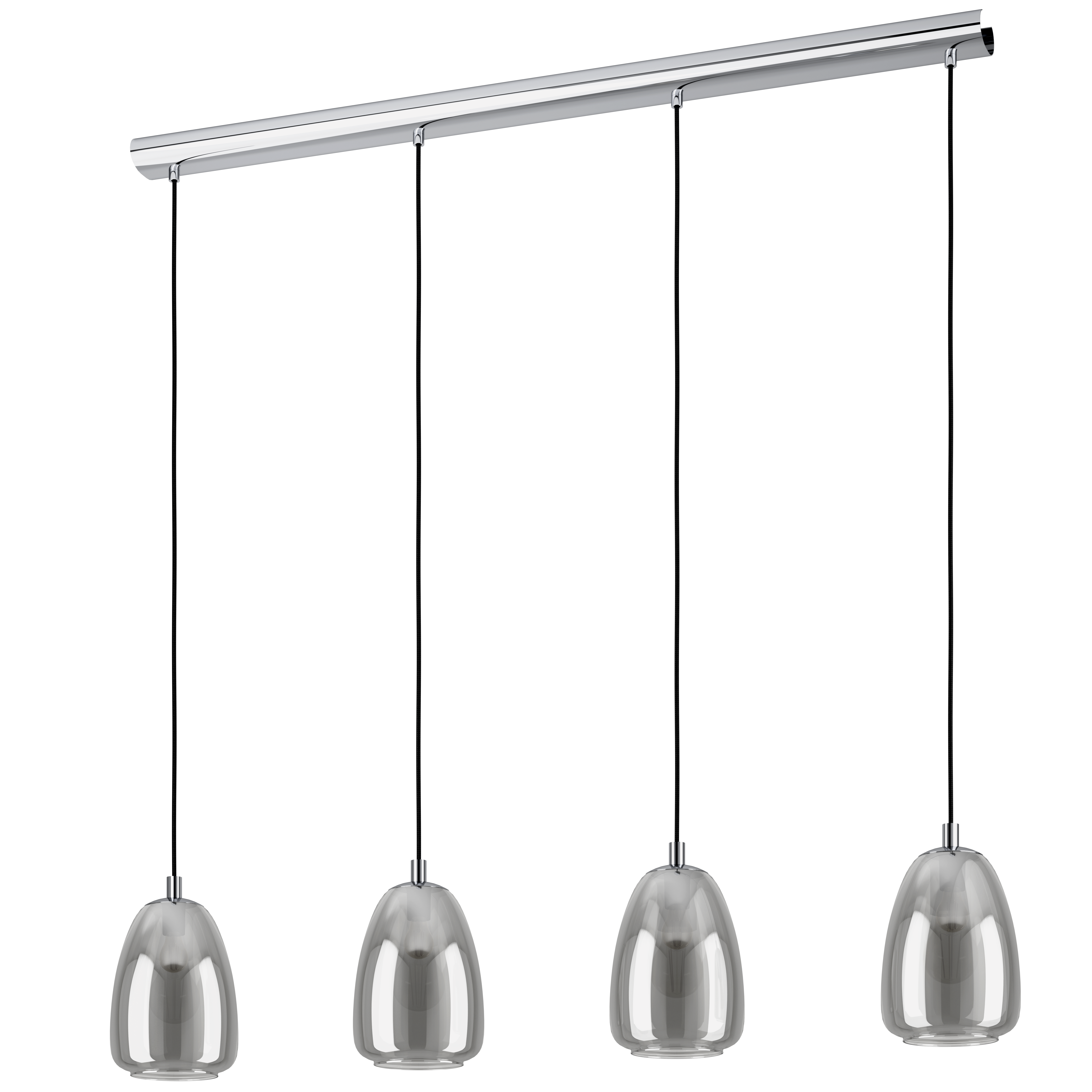 Lustra Suspendata Alobrase Silver 4xE27