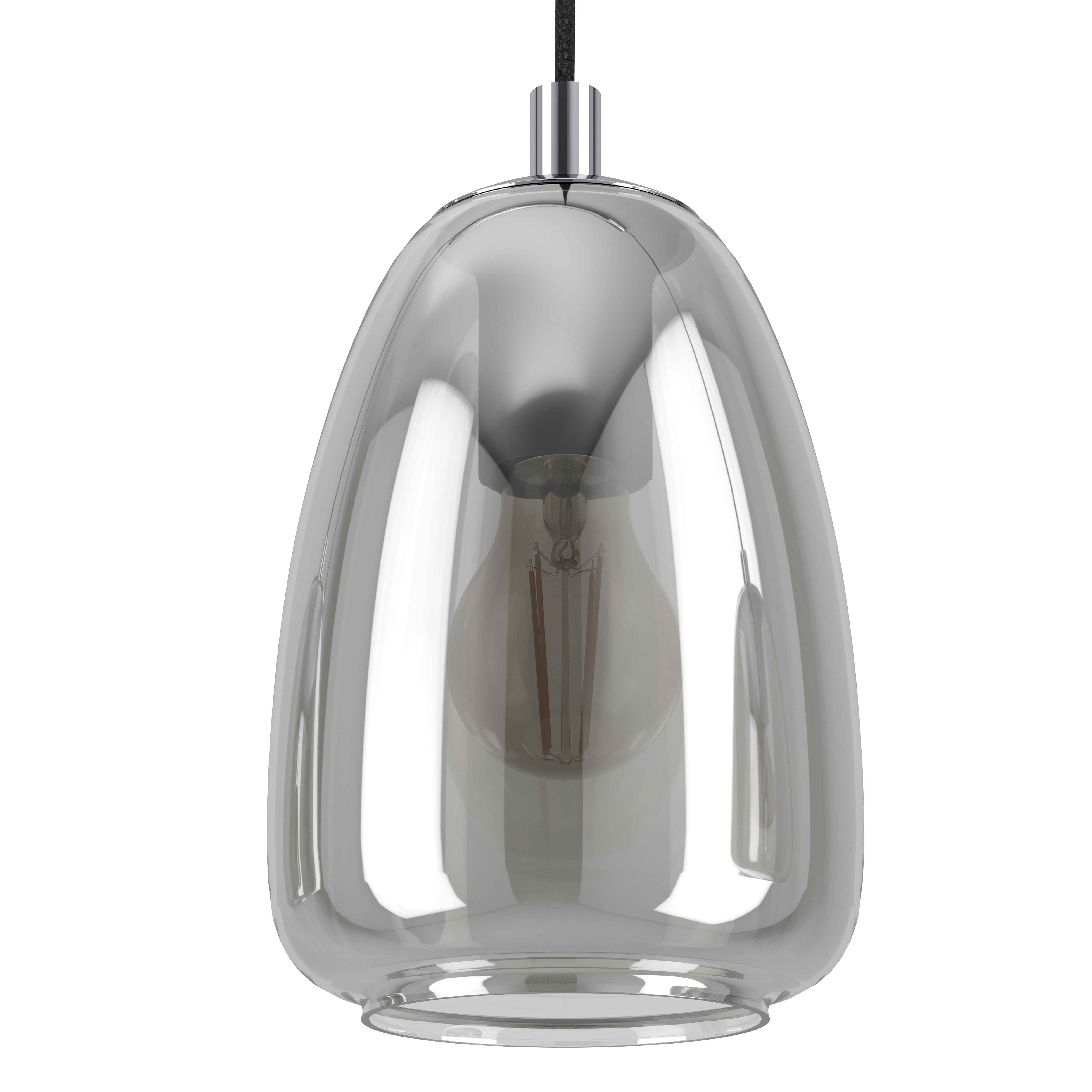 Lustra Suspendata Alobrase Silver 4xE27