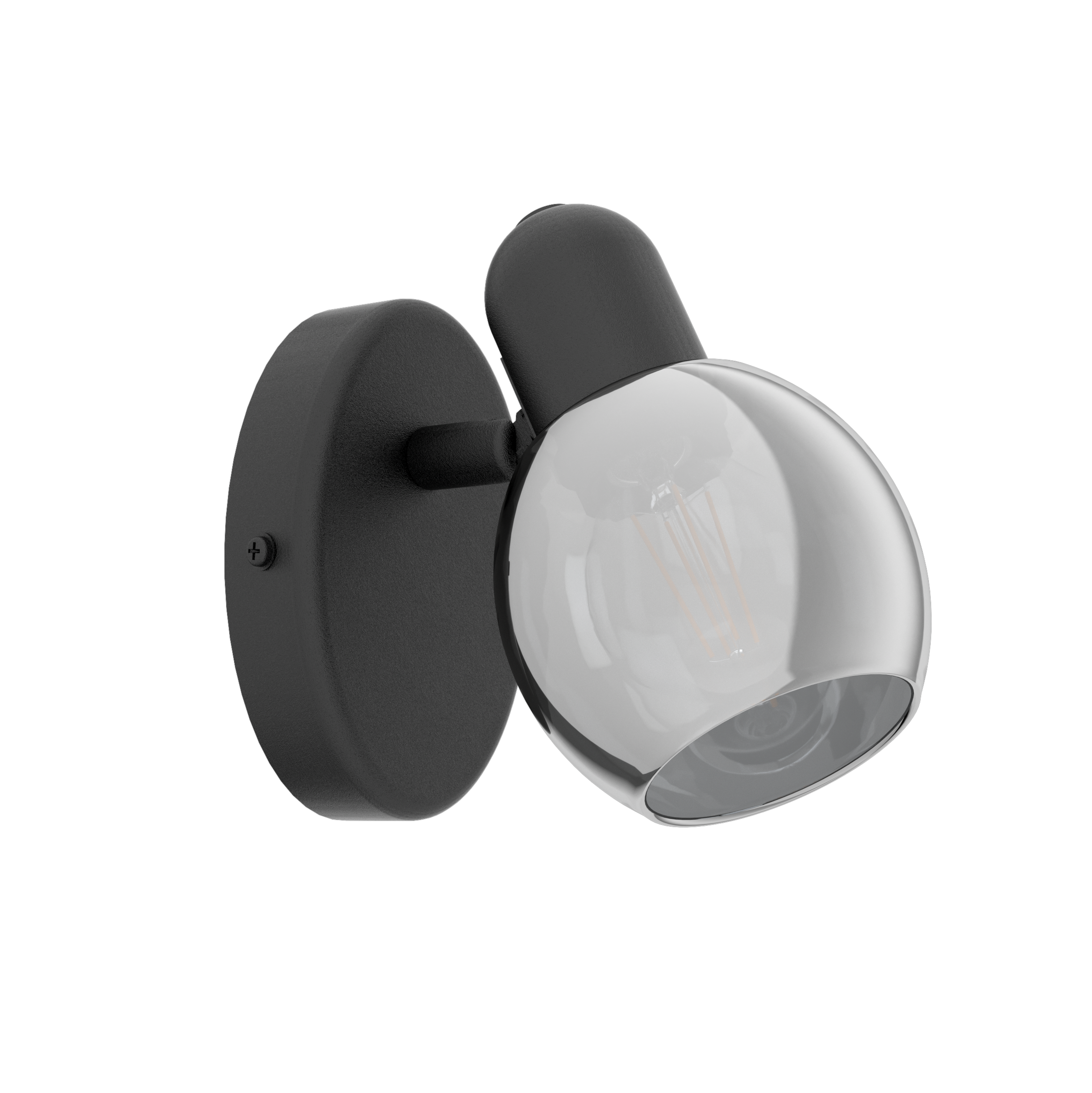 Aplica POLLICA Black Abajur EGLO Ø10.5CM