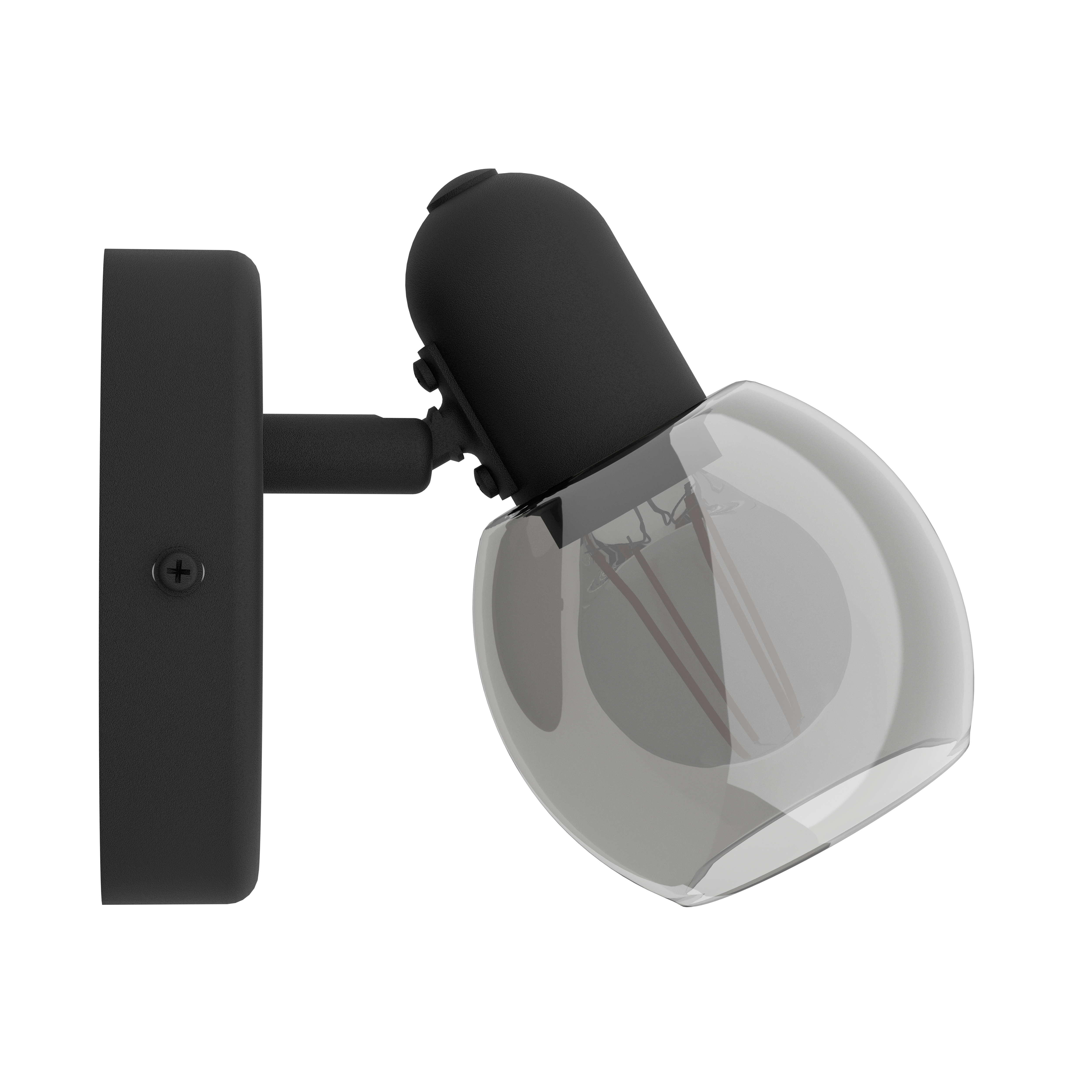 Aplica POLLICA Black Abajur EGLO Ø10.5CM