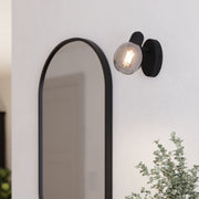 Aplica POLLICA Black Abajur EGLO Ø10.5CM