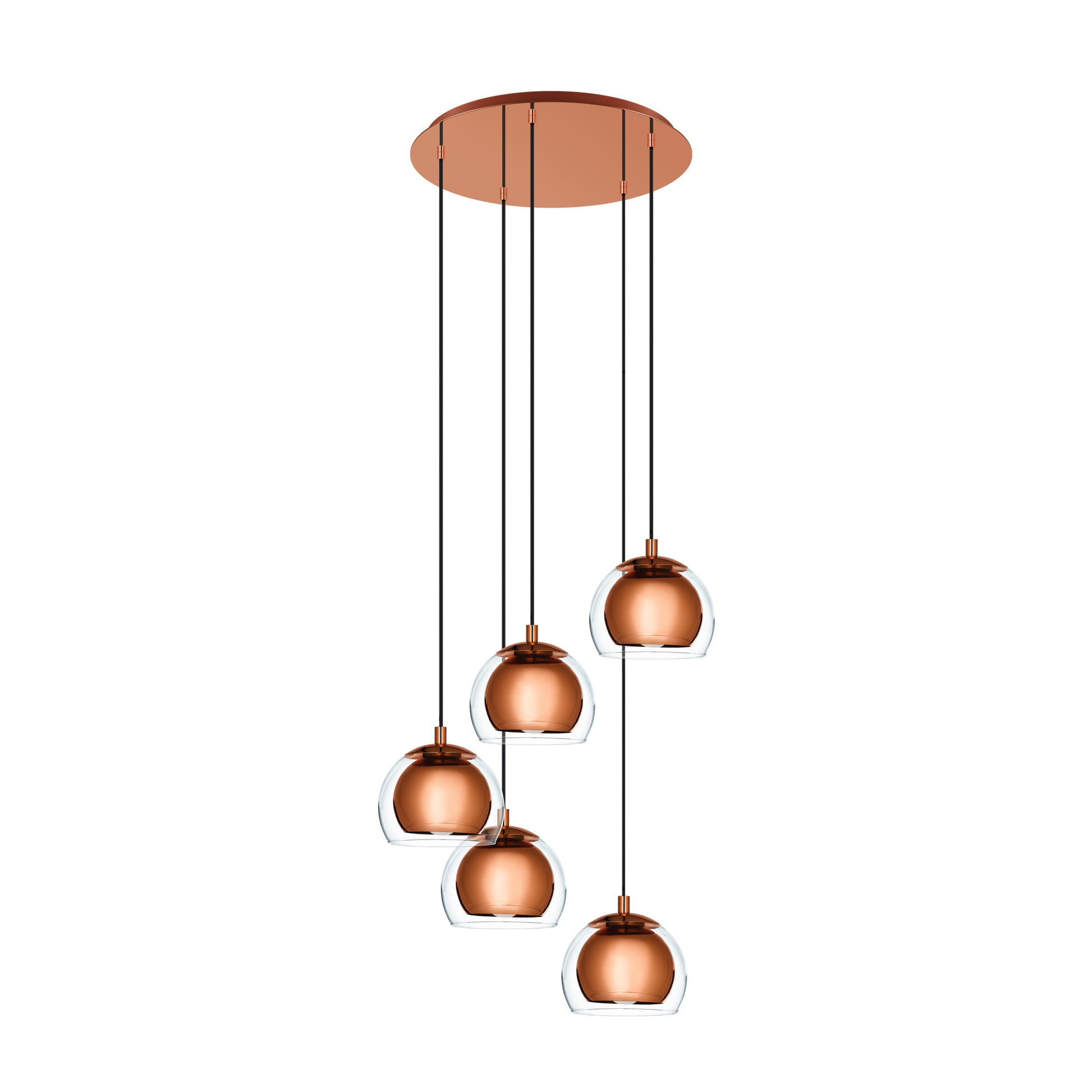 Lustra Suspendata ROCAMAR 1 Gold 150CM AURIE / ABAJUR / 110CM Chandeliers