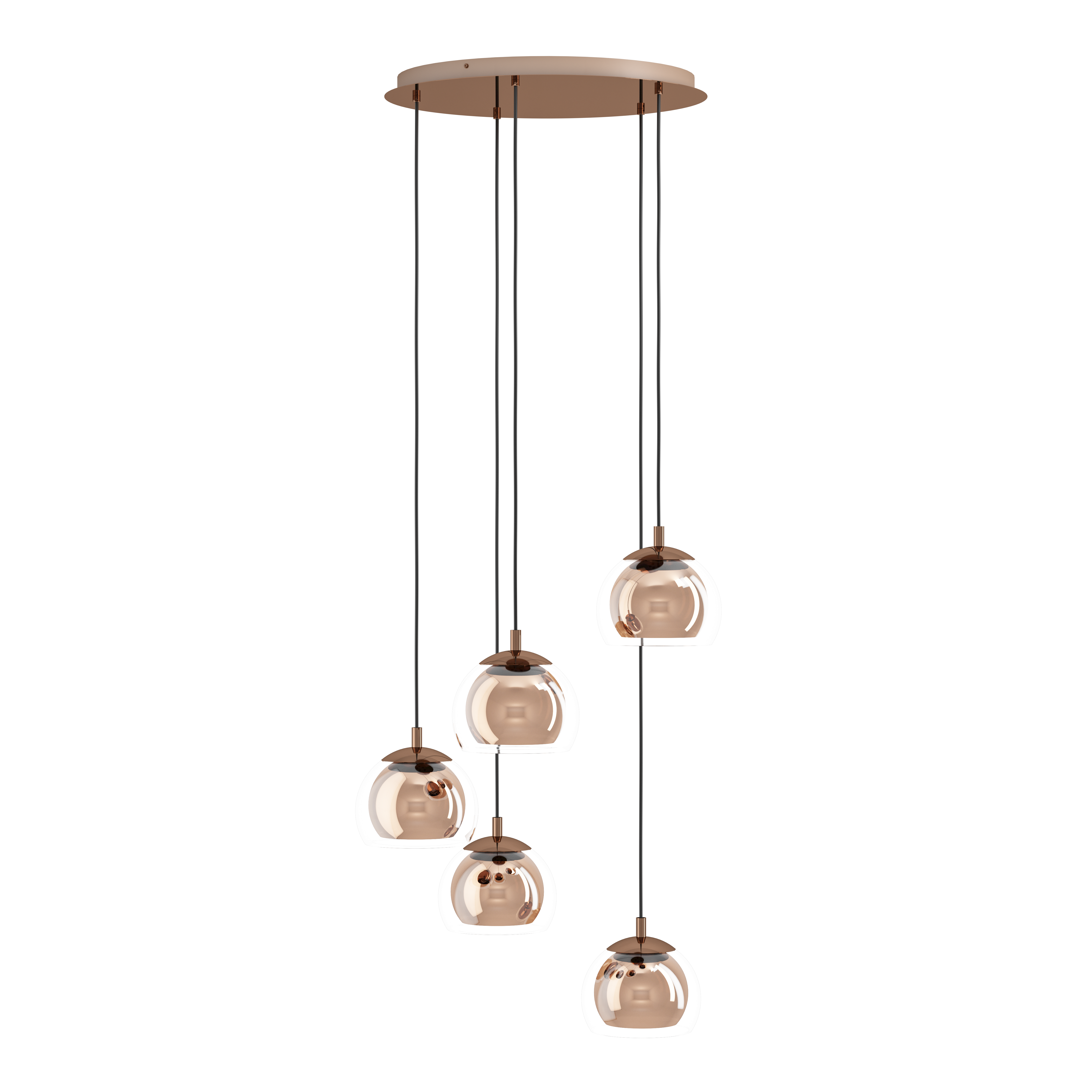 Lustra Suspendata ROCAMAR 1 Gold 150CM AURIE / ABAJUR / 110CM Chandeliers