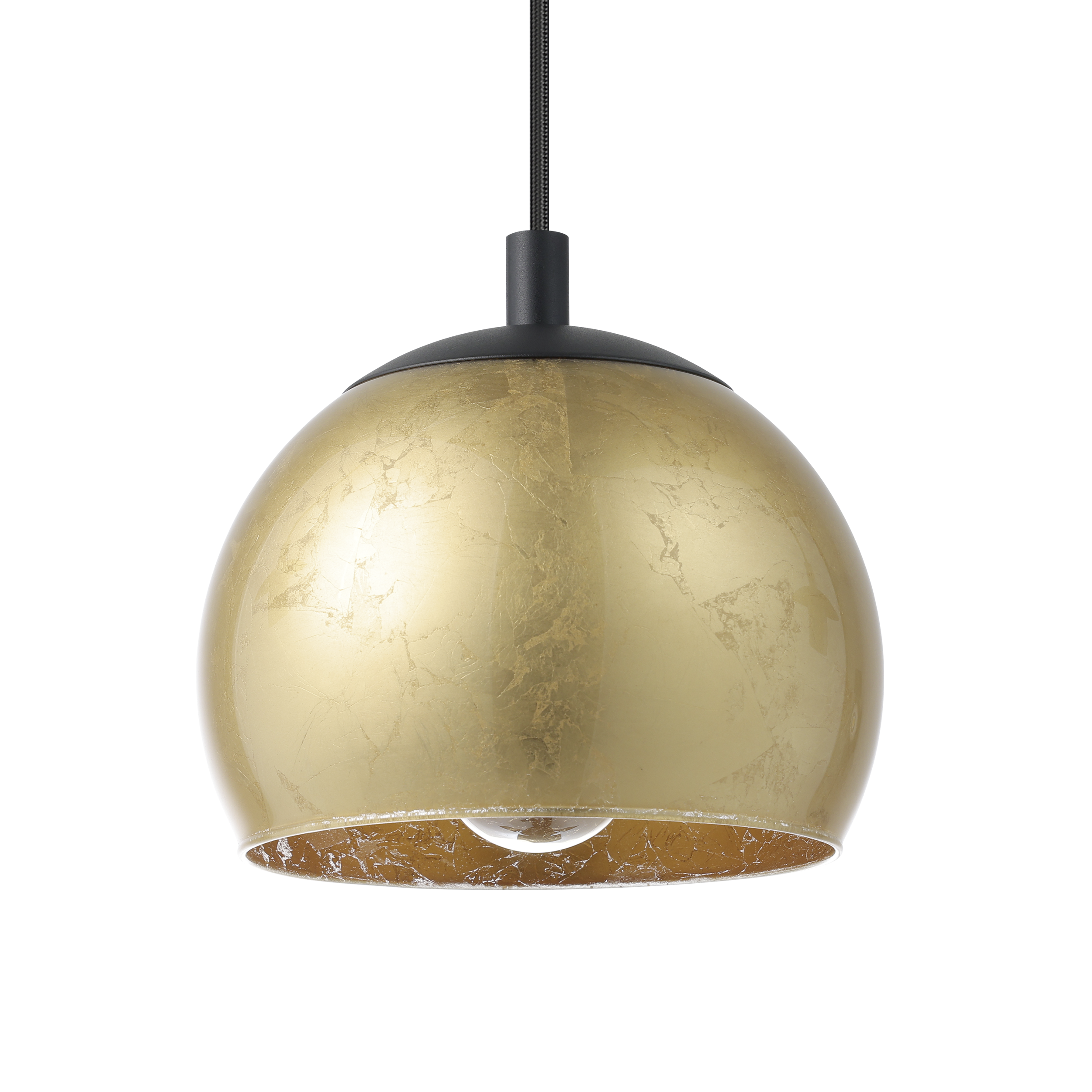 Lustra Suspendata Albaraccin Black & Gold 3xE27