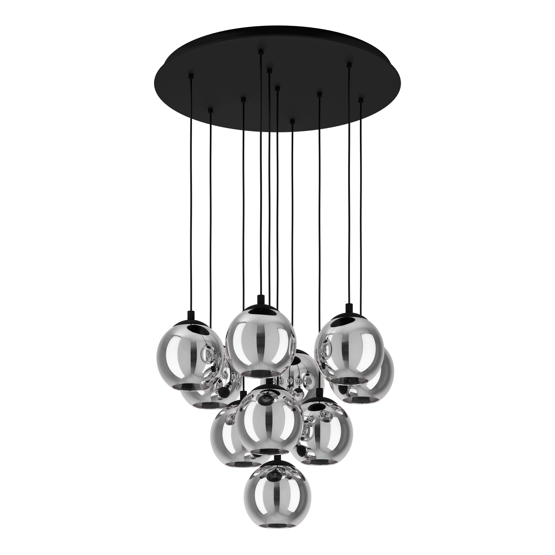 Lustra Suspendata ARISCANI Black Eglo Chandeliers