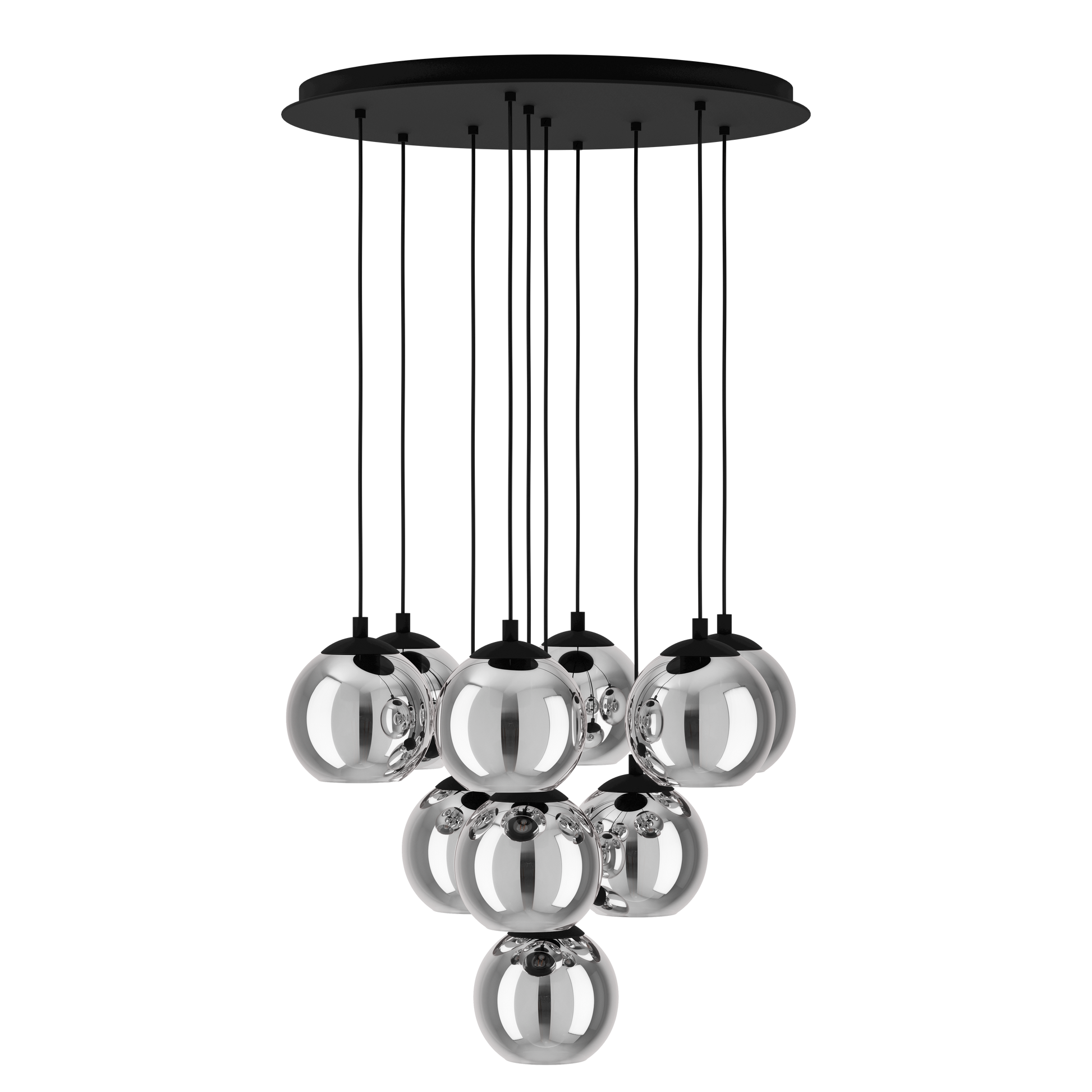 Lustra Suspendata ARISCANI Black Eglo