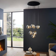 Lustra Suspendata ARISCANI Black Eglo