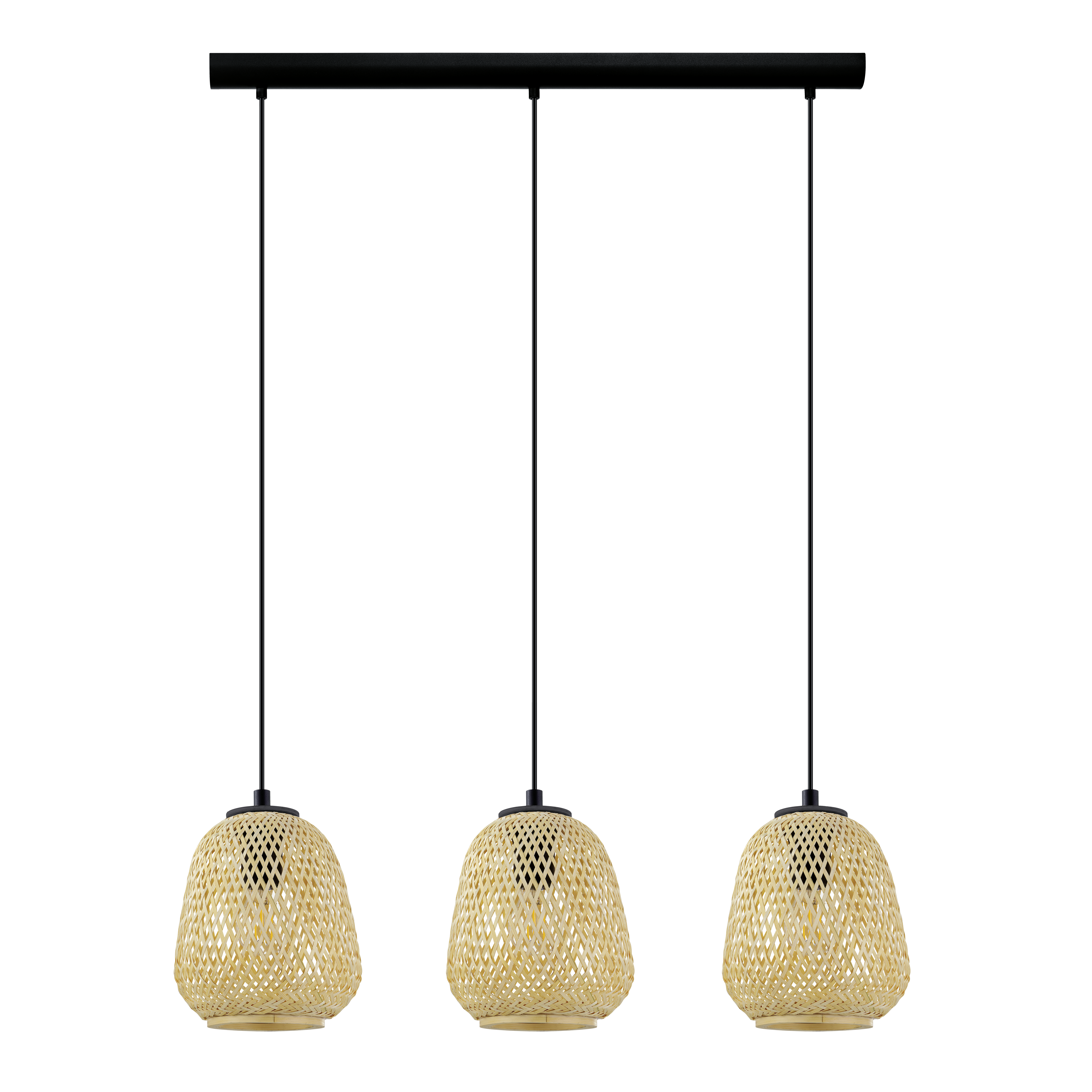 Lustra Suspendata DEMBLEBY Wood 110CM