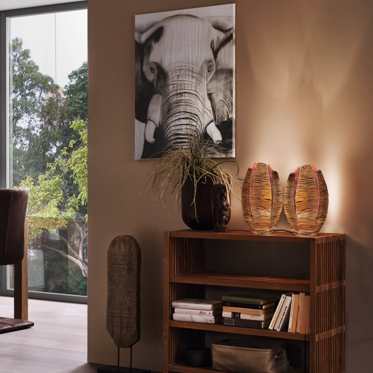 Veioza Decorativa MONGU 1 Brown 31CM desk lamp