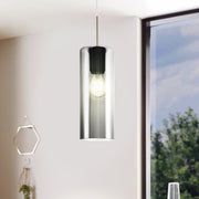 Pendul SELVINO Black & Silver 1xE27 Eglo Ø10CM