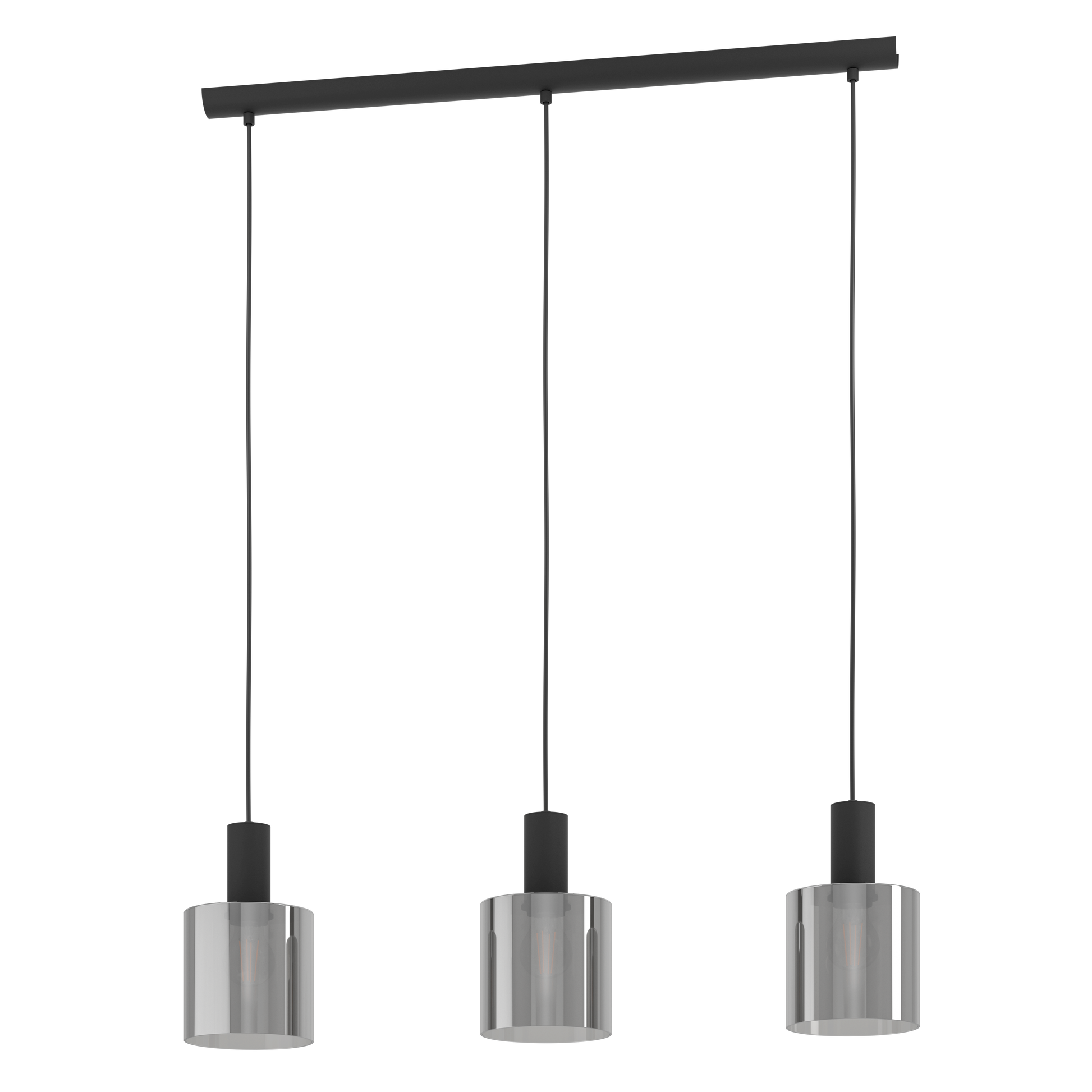 Lustra Suspendata GOROSIBA Black Eglo