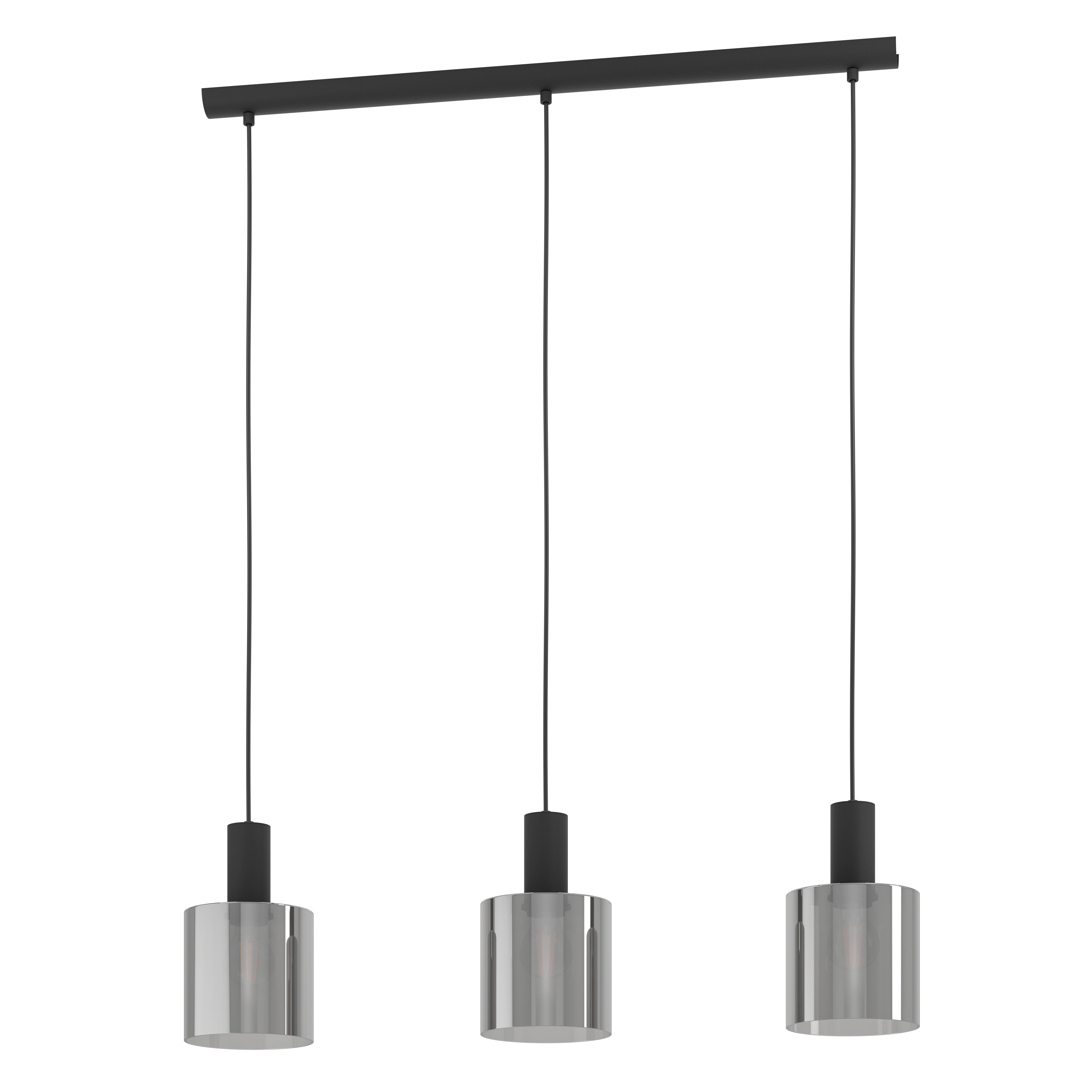 Lustra Suspendata GOROSIBA Black Eglo