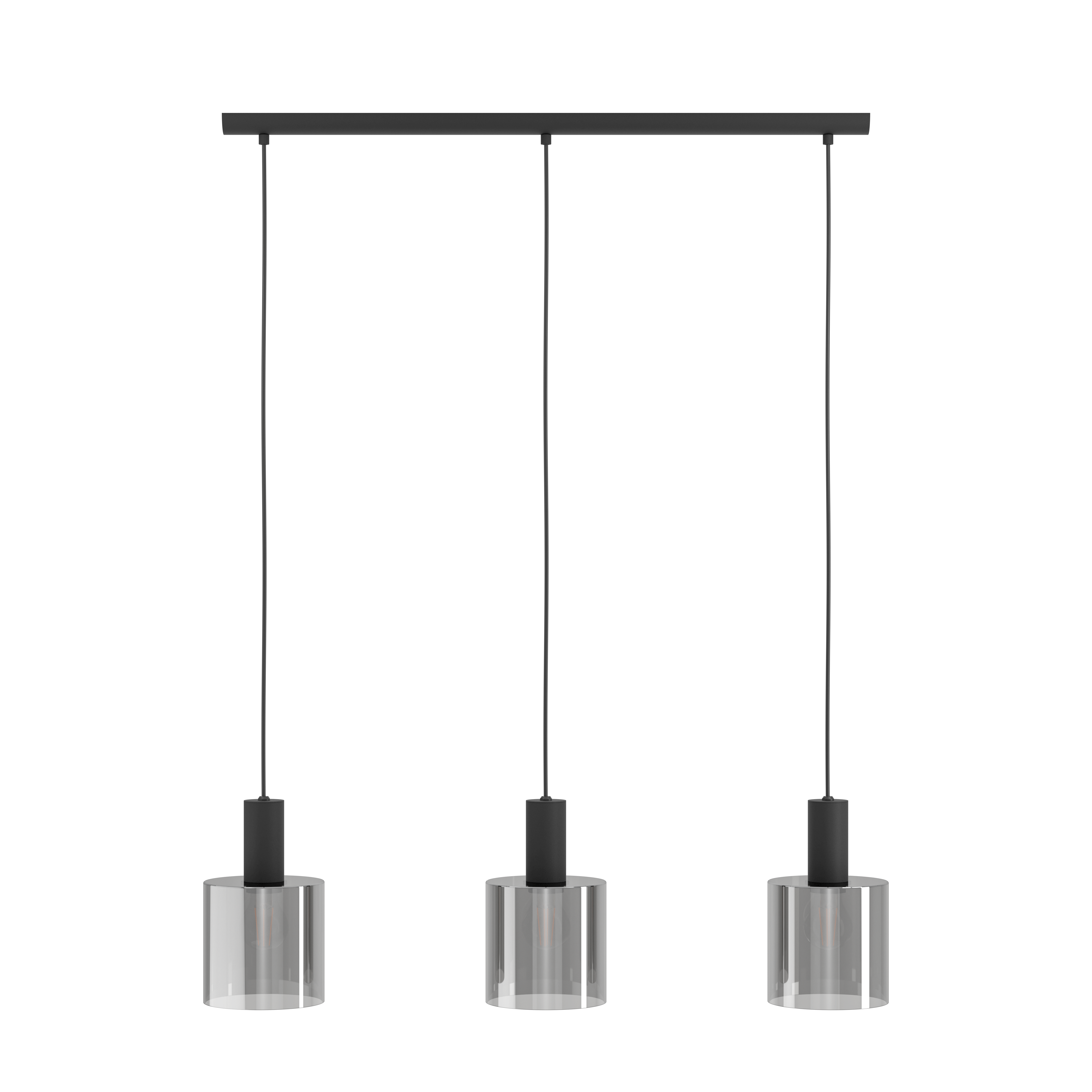 Lustra Suspendata GOROSIBA Black Eglo