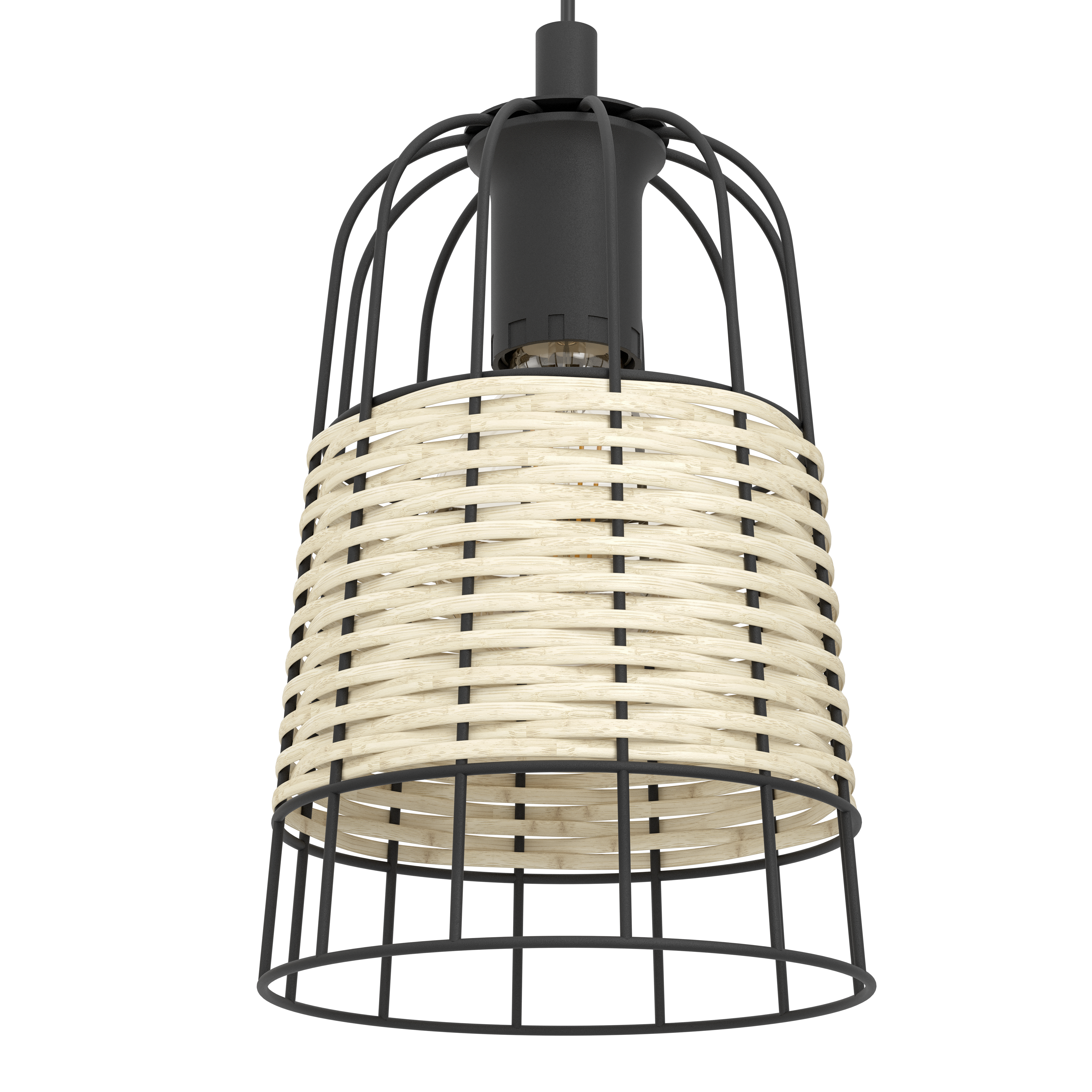 Lustra Suspendata ANWICK Wood 110CM