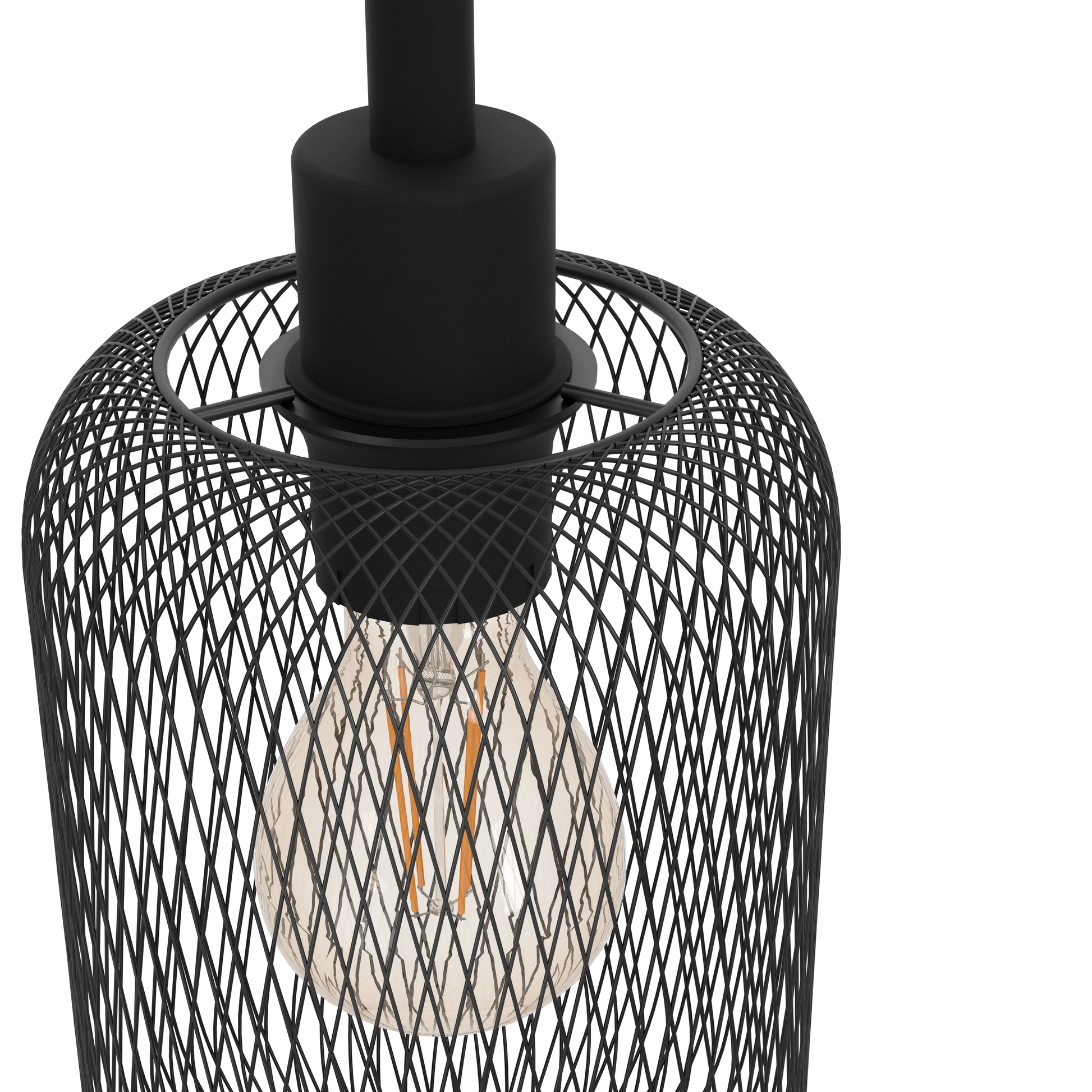 Lustra Suspendata WRINGTON Black 110CM