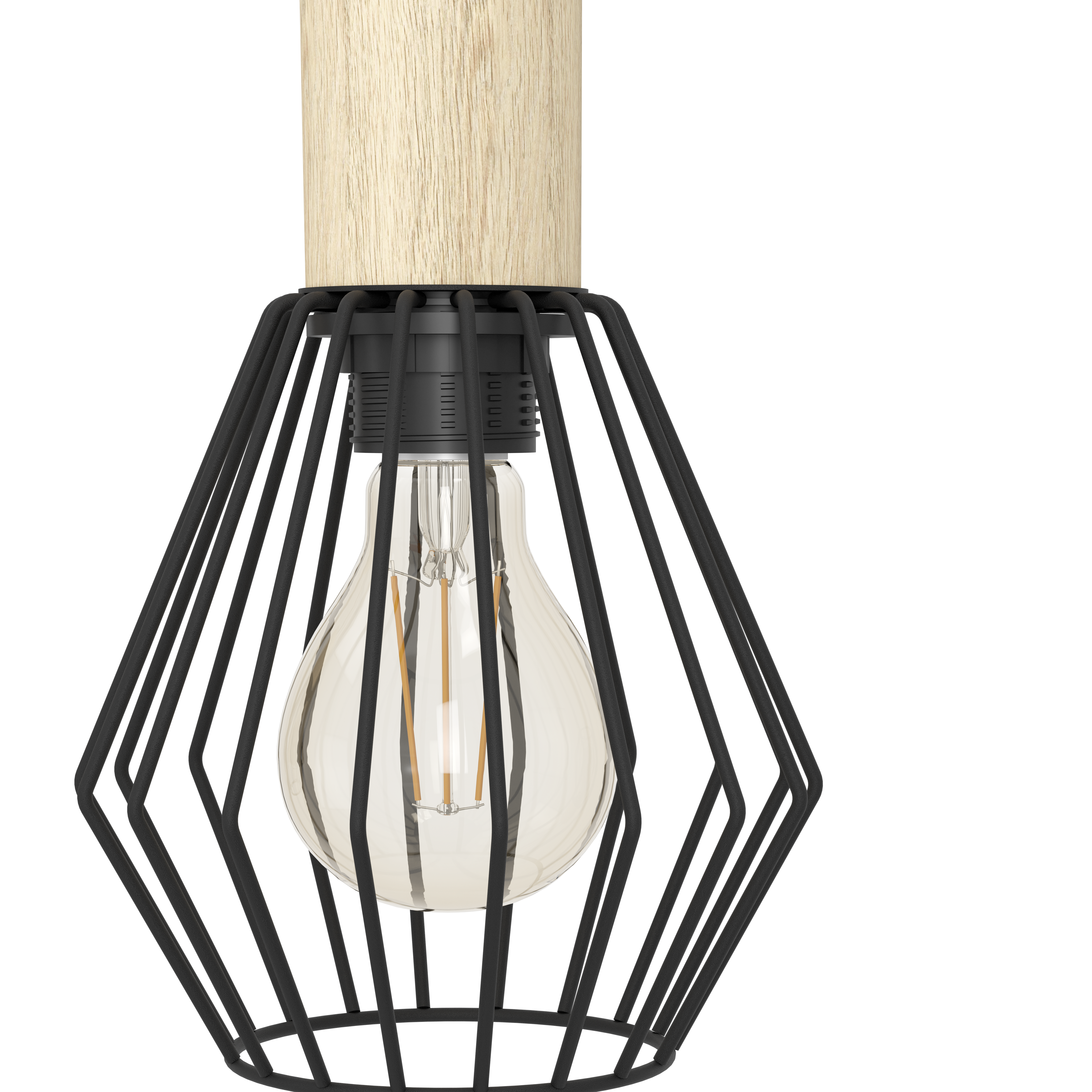 Lustra Suspendata Palmorla Black & Brown