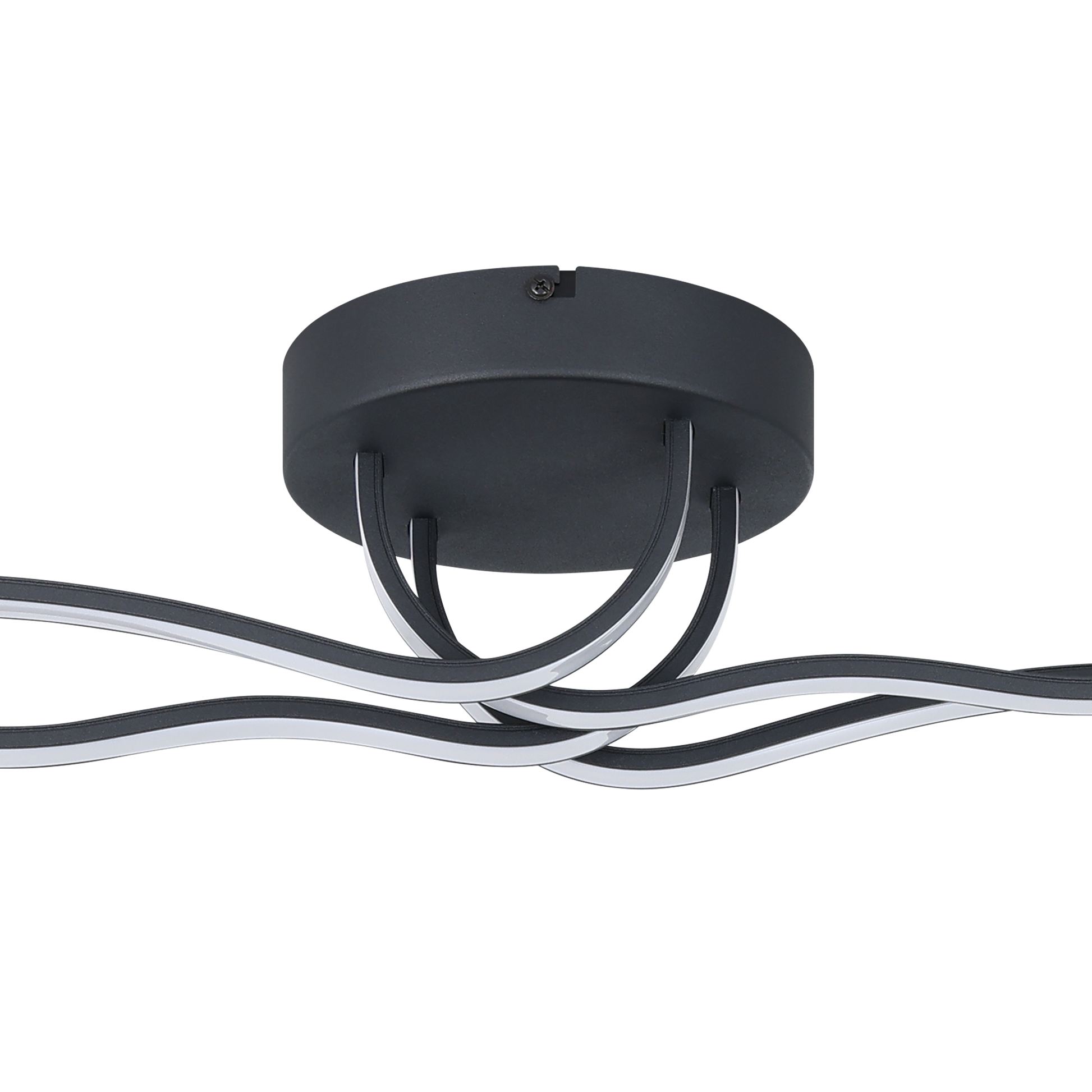 Lustra LED RONCADE 1 Black Echivalent 500W Eglo 99322