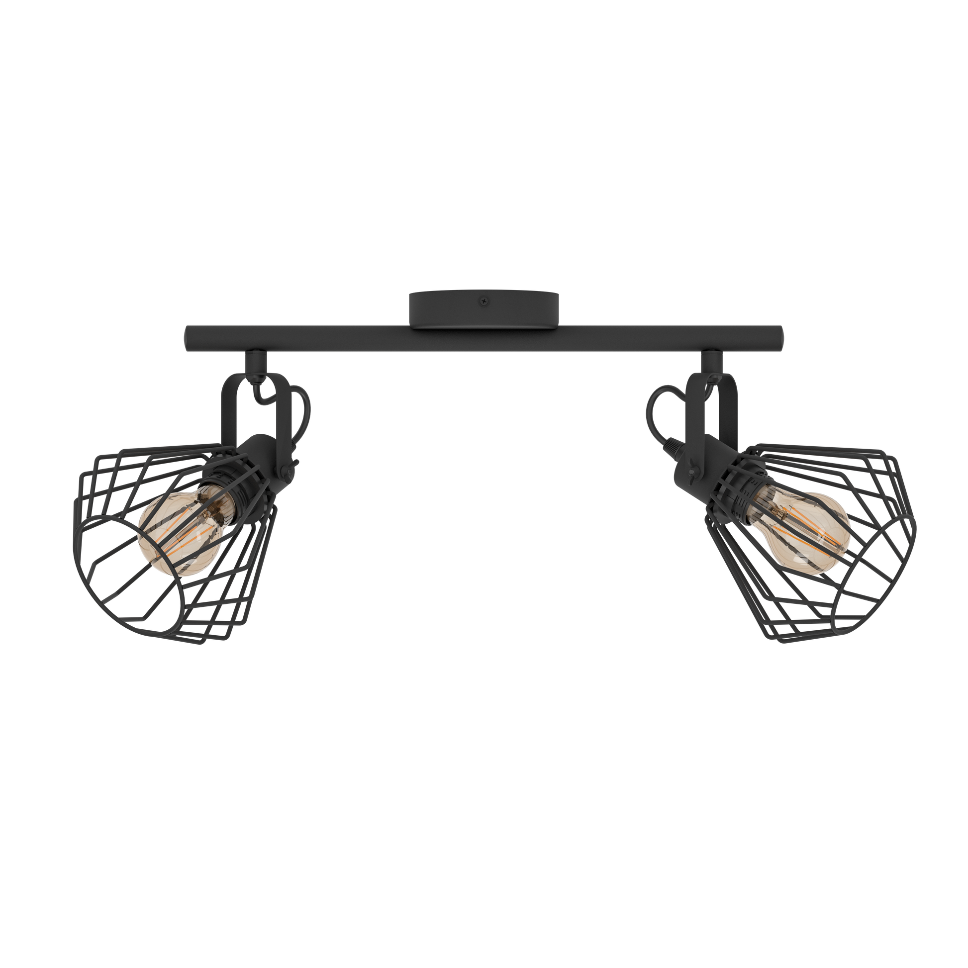 Lustra cu 2 Spoturi Reglabile TABILLANO Black Eglo