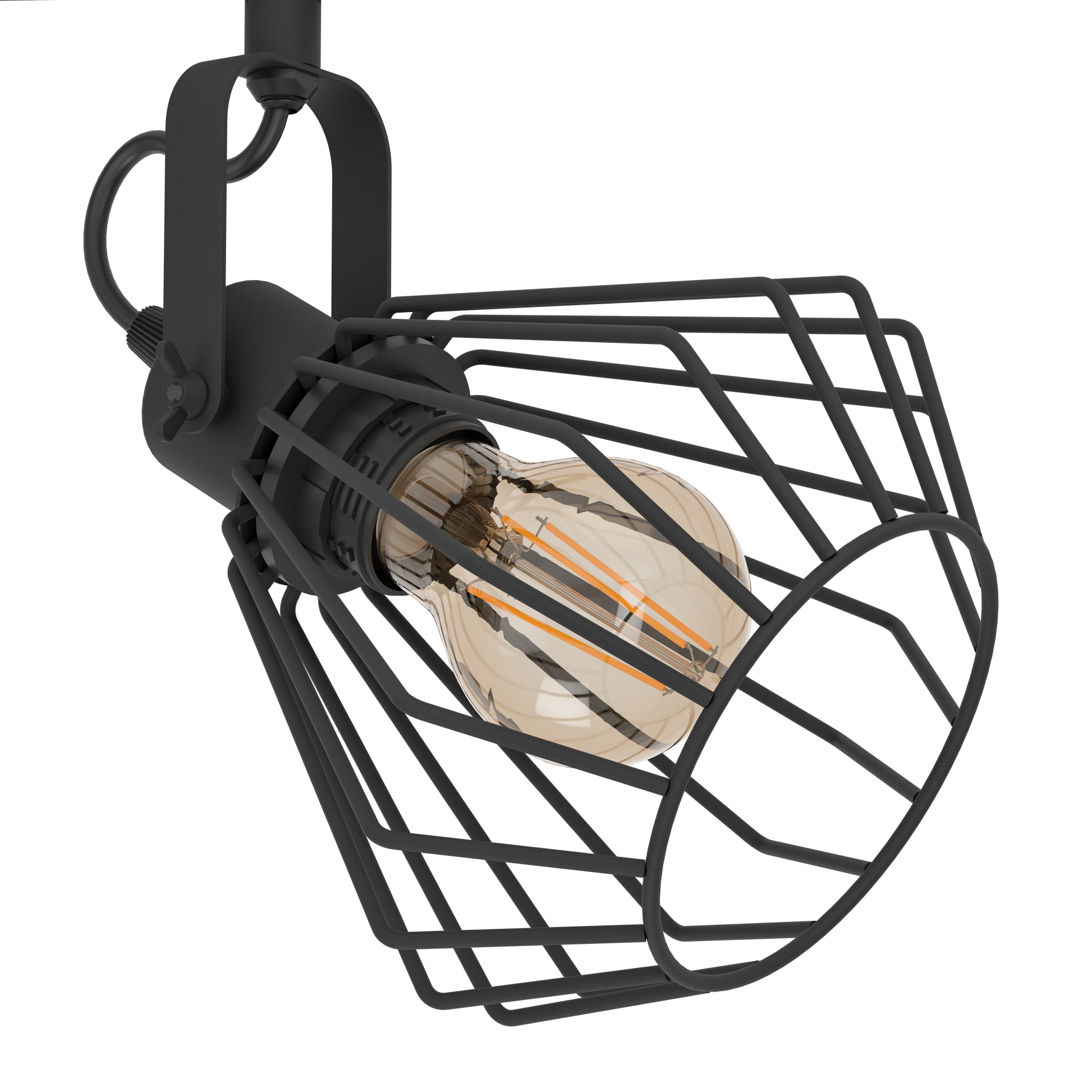 Lustra cu 2 Spoturi Reglabile TABILLANO Black Eglo