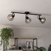 Lustra Vintage Cu 3 Spoturi Reglabile TABILLANO 78CM