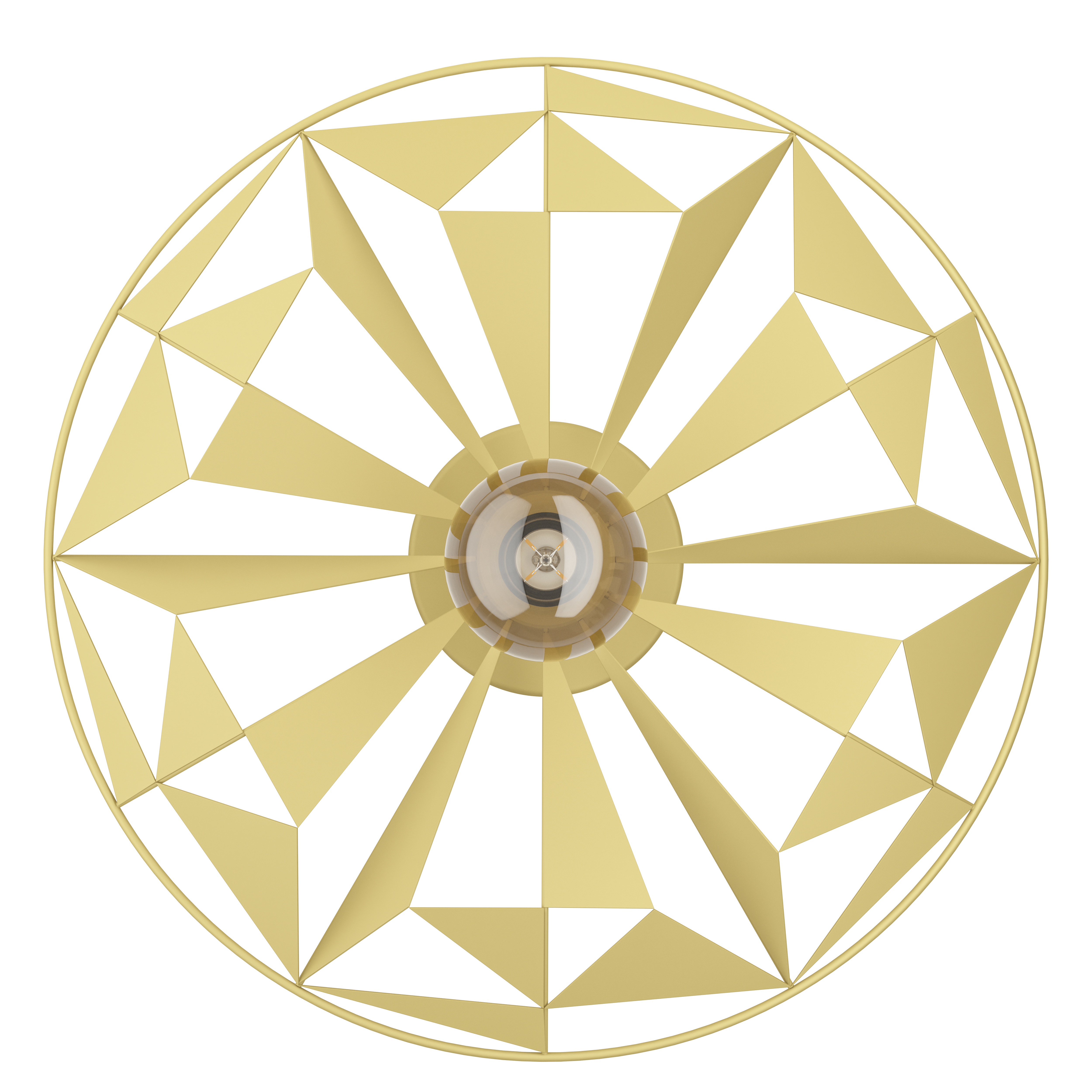 Lustra Vintage CASTANUELO Gold 42.5CM