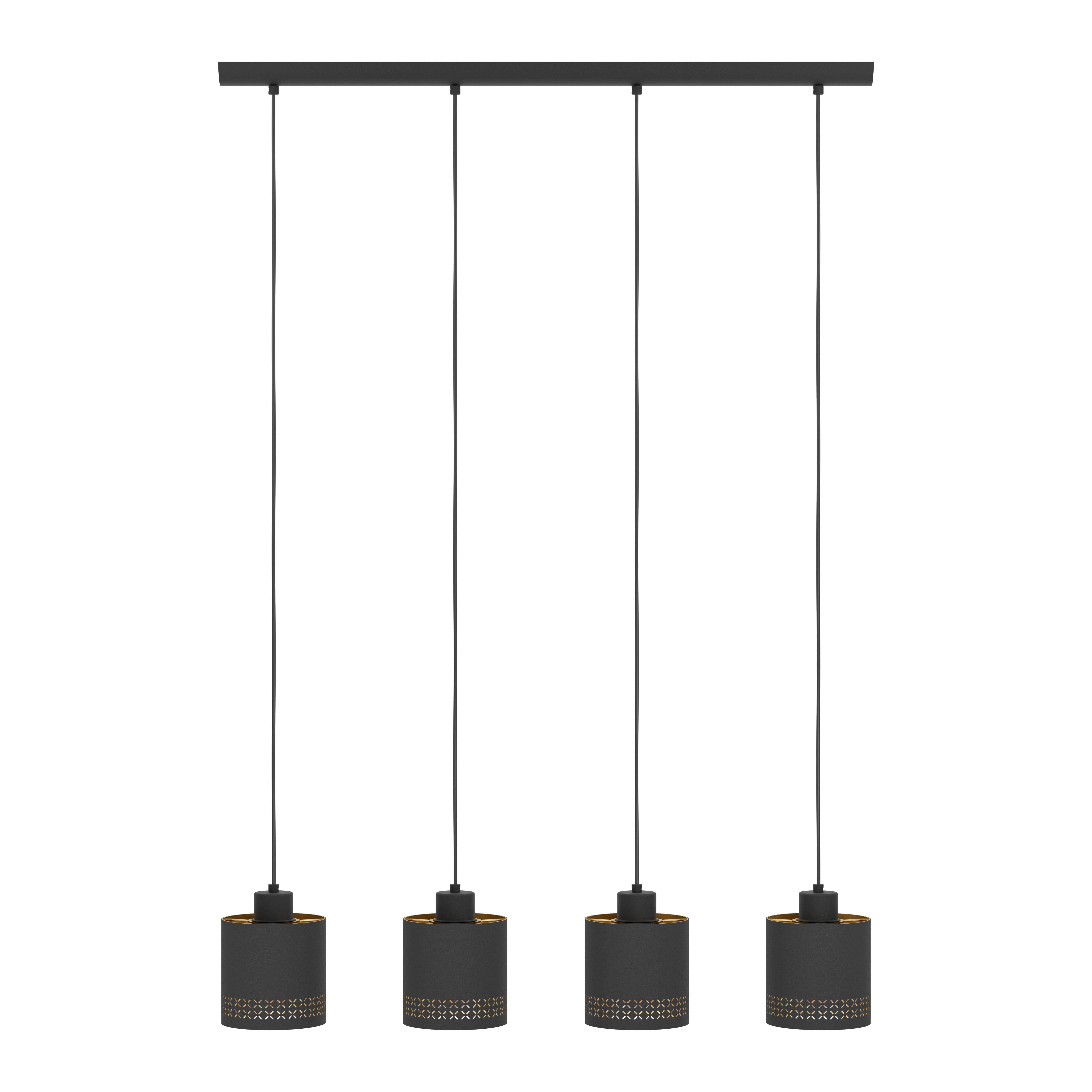 Lustra Suspendata ESTEPERRA Black & Gold 110CM