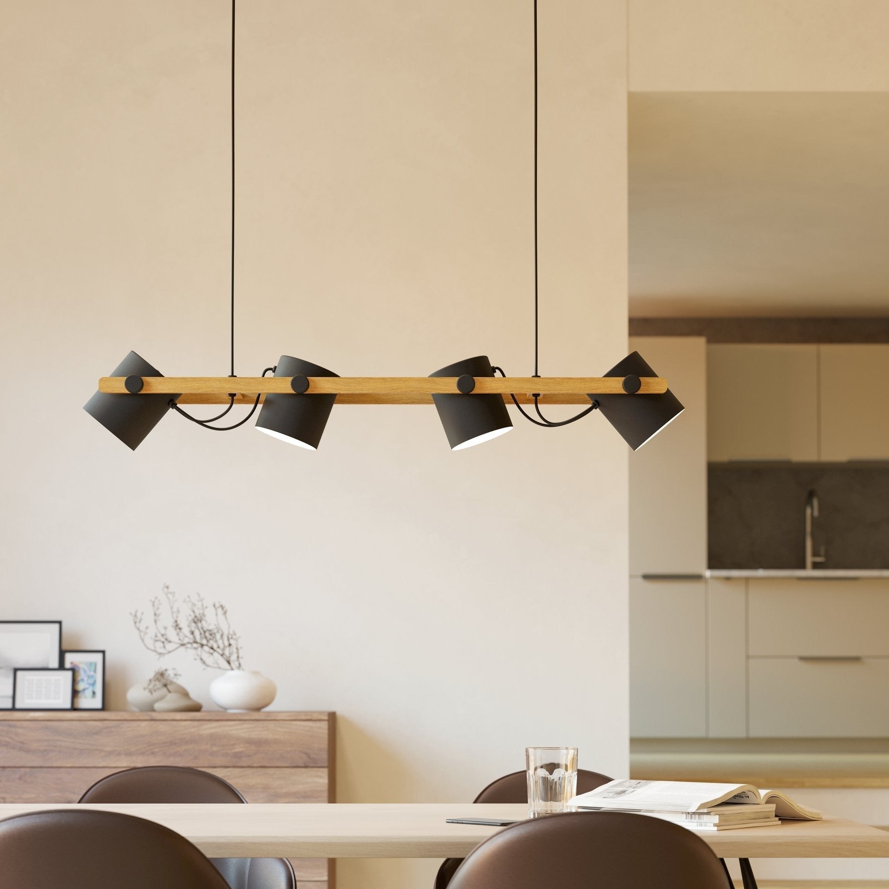 Lustra Suspendata HORNWOOD 110CM