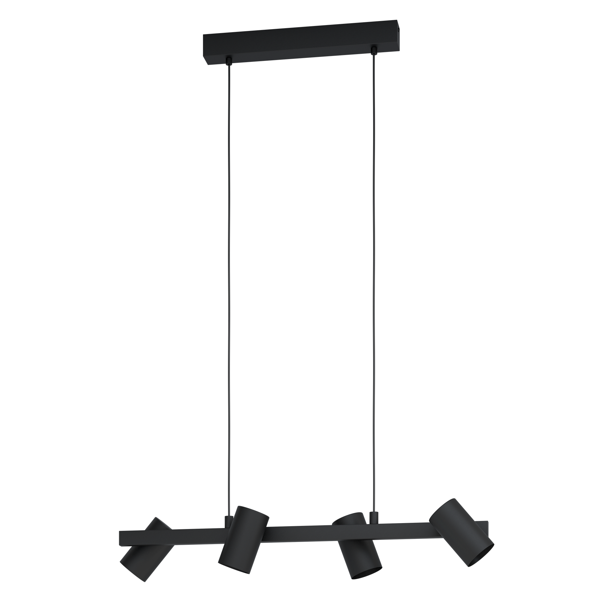 Lustra Suspendata GATUELA 1 Black 110CM